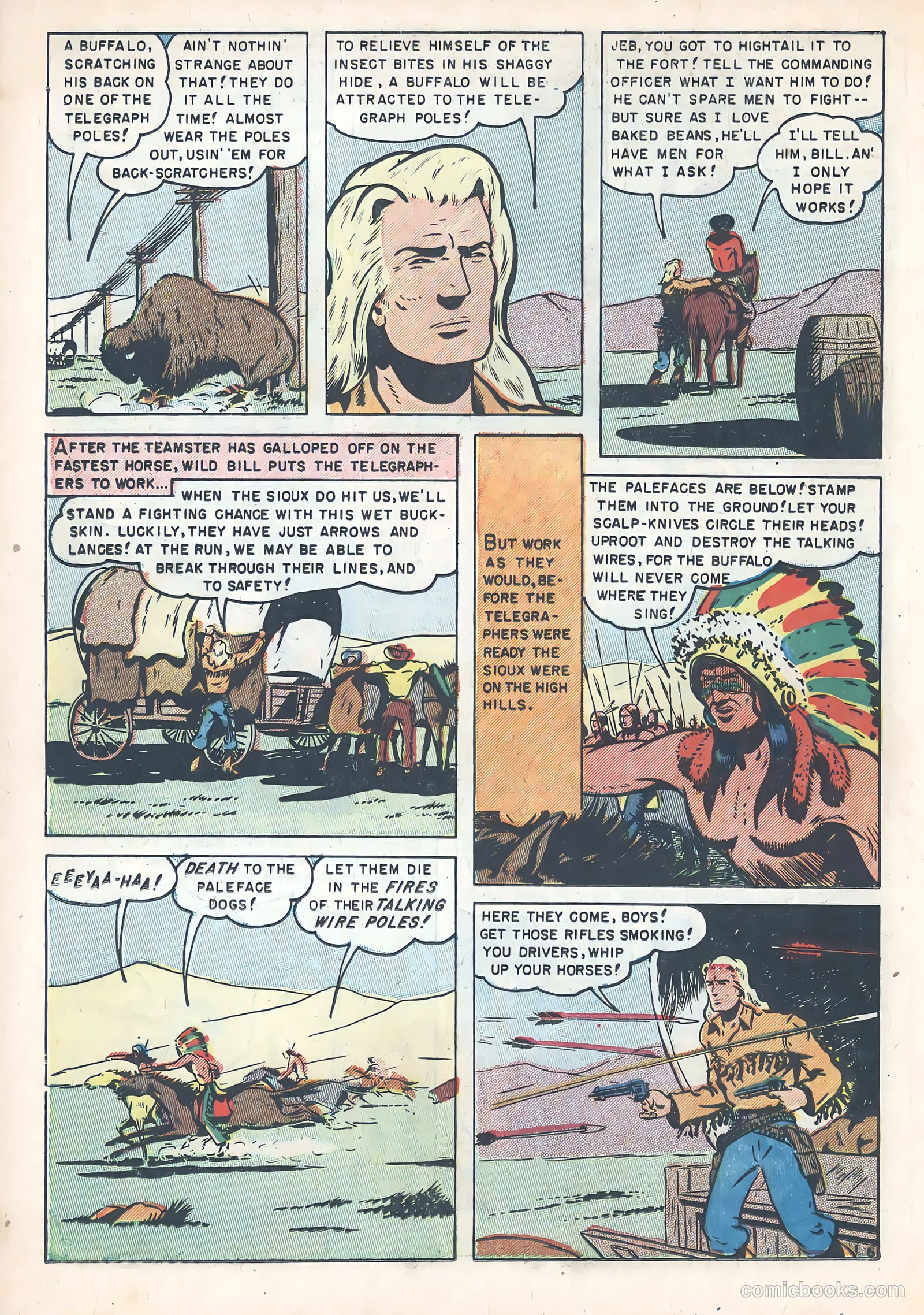 Wild Bill Hickok #7 (1951) — page 22 of 37