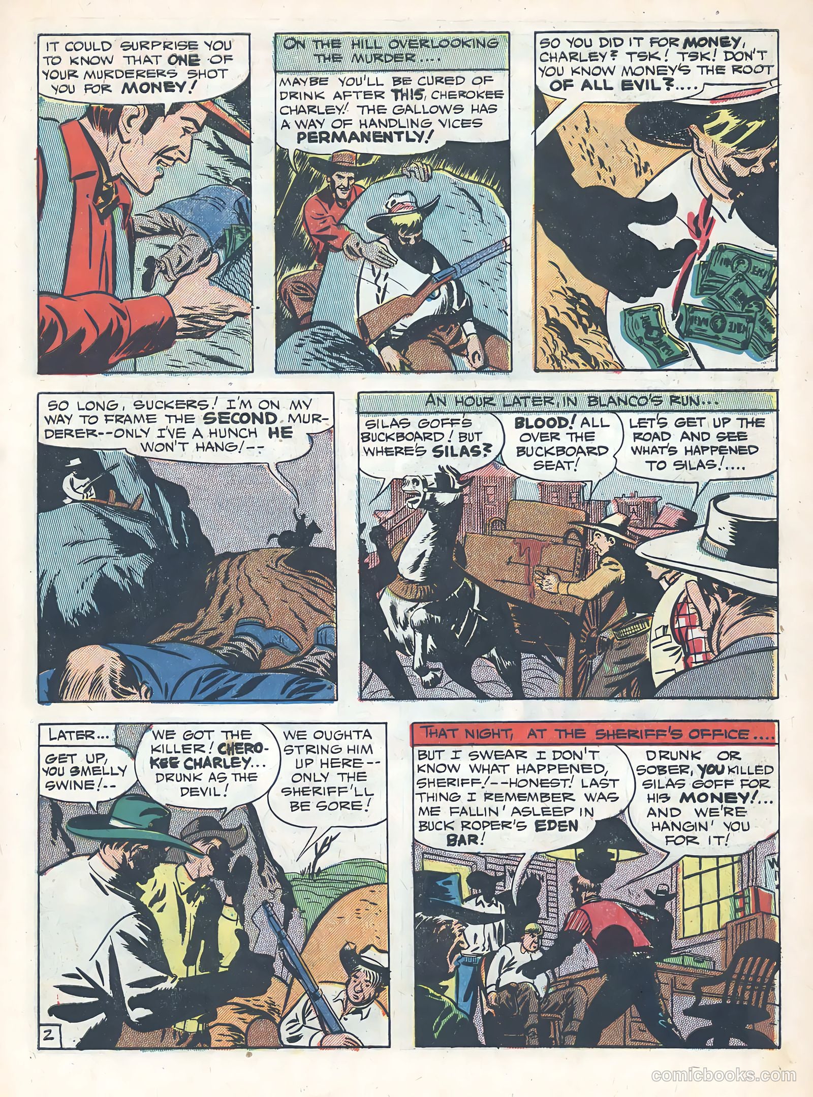 Wild Bill Hickok #7 (1951) — page 27 of 37