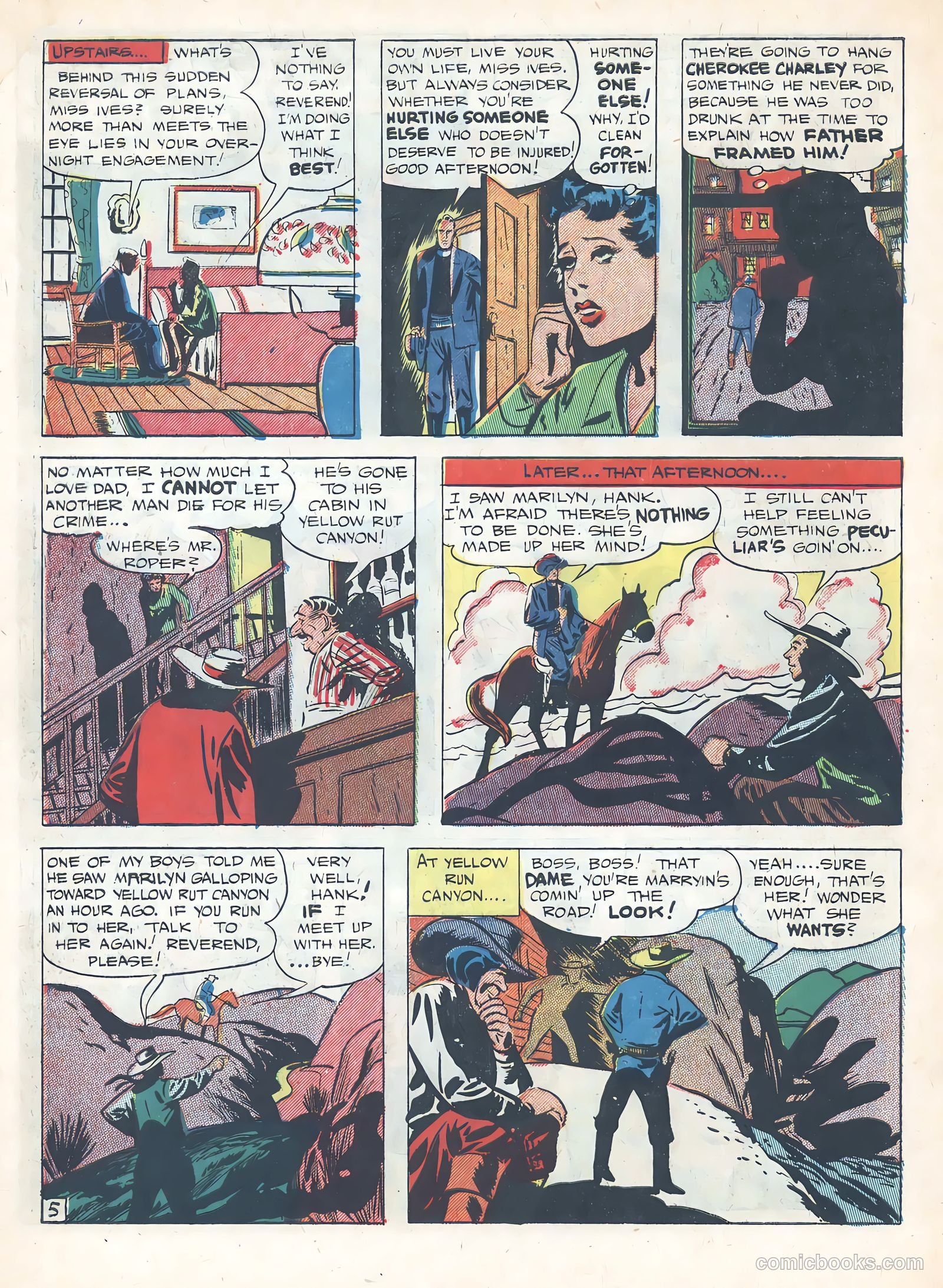 Wild Bill Hickok #7 (1951) — page 30 of 37