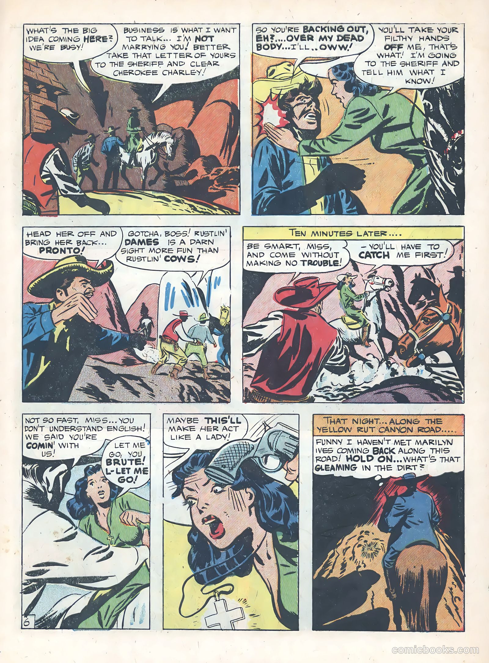 Wild Bill Hickok #7 (1951) — page 31 of 37
