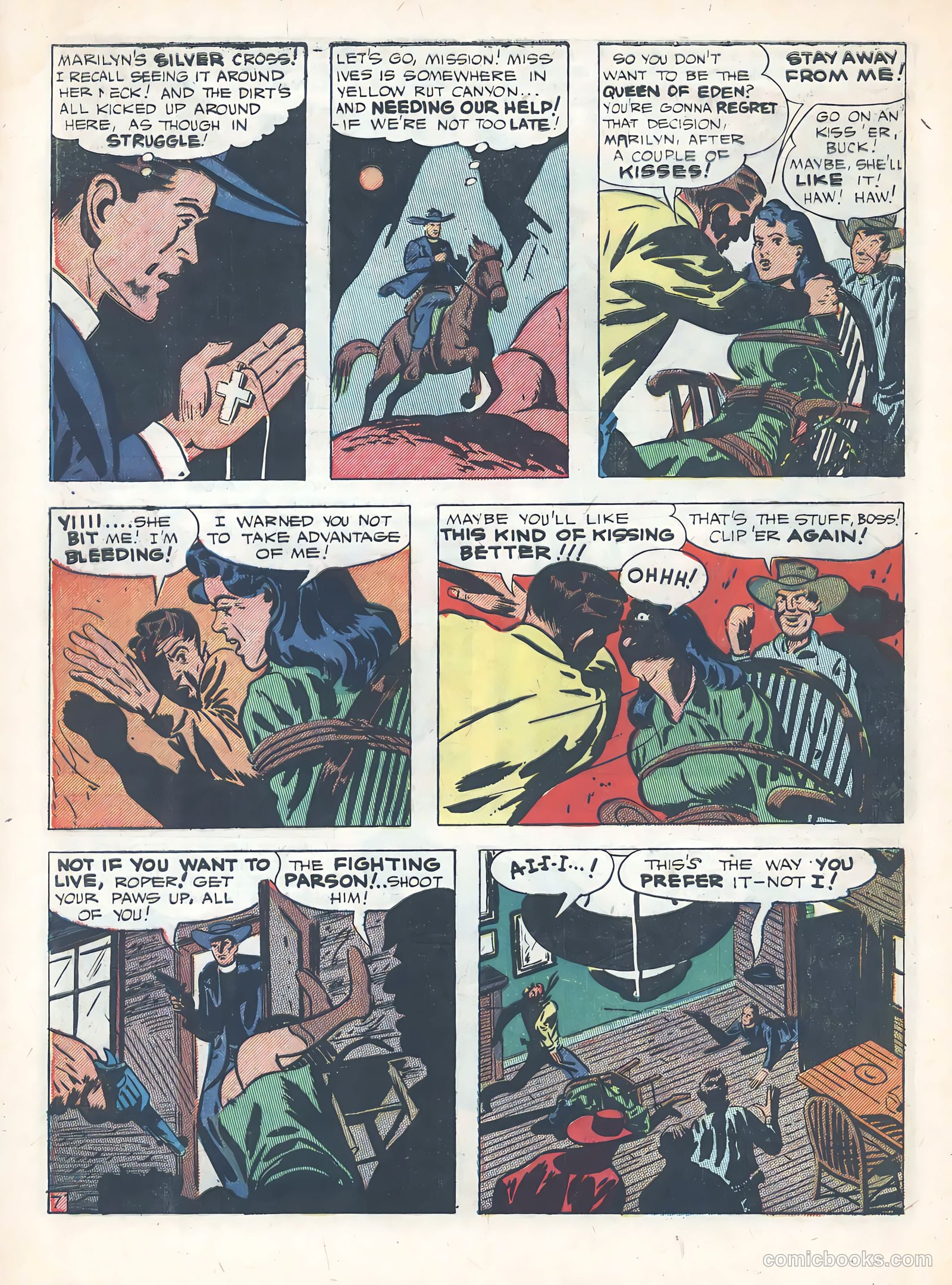 Wild Bill Hickok #7 (1951) — page 32 of 37