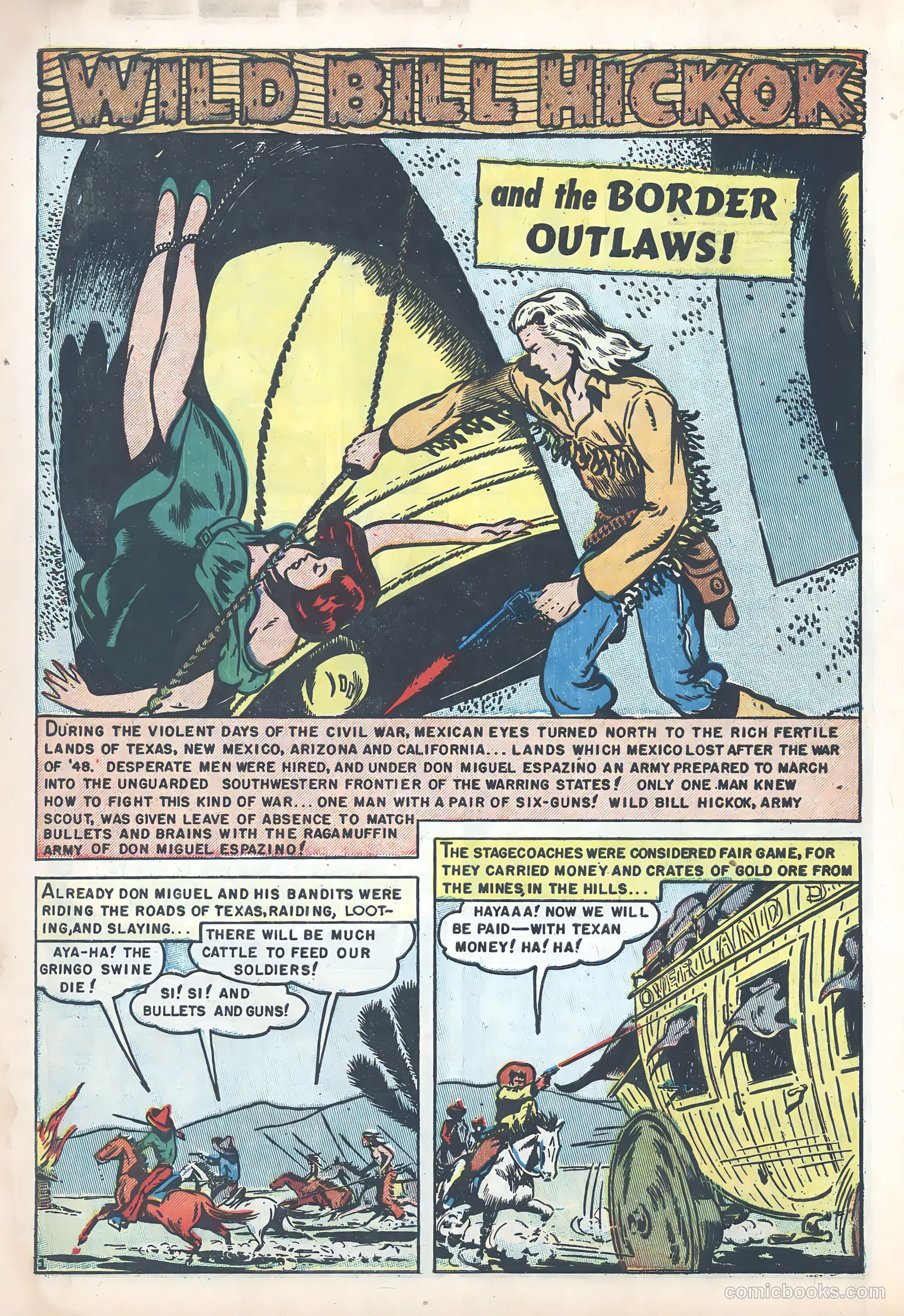 Wild Bill Hickok #8 (1951) — page 3 of 36