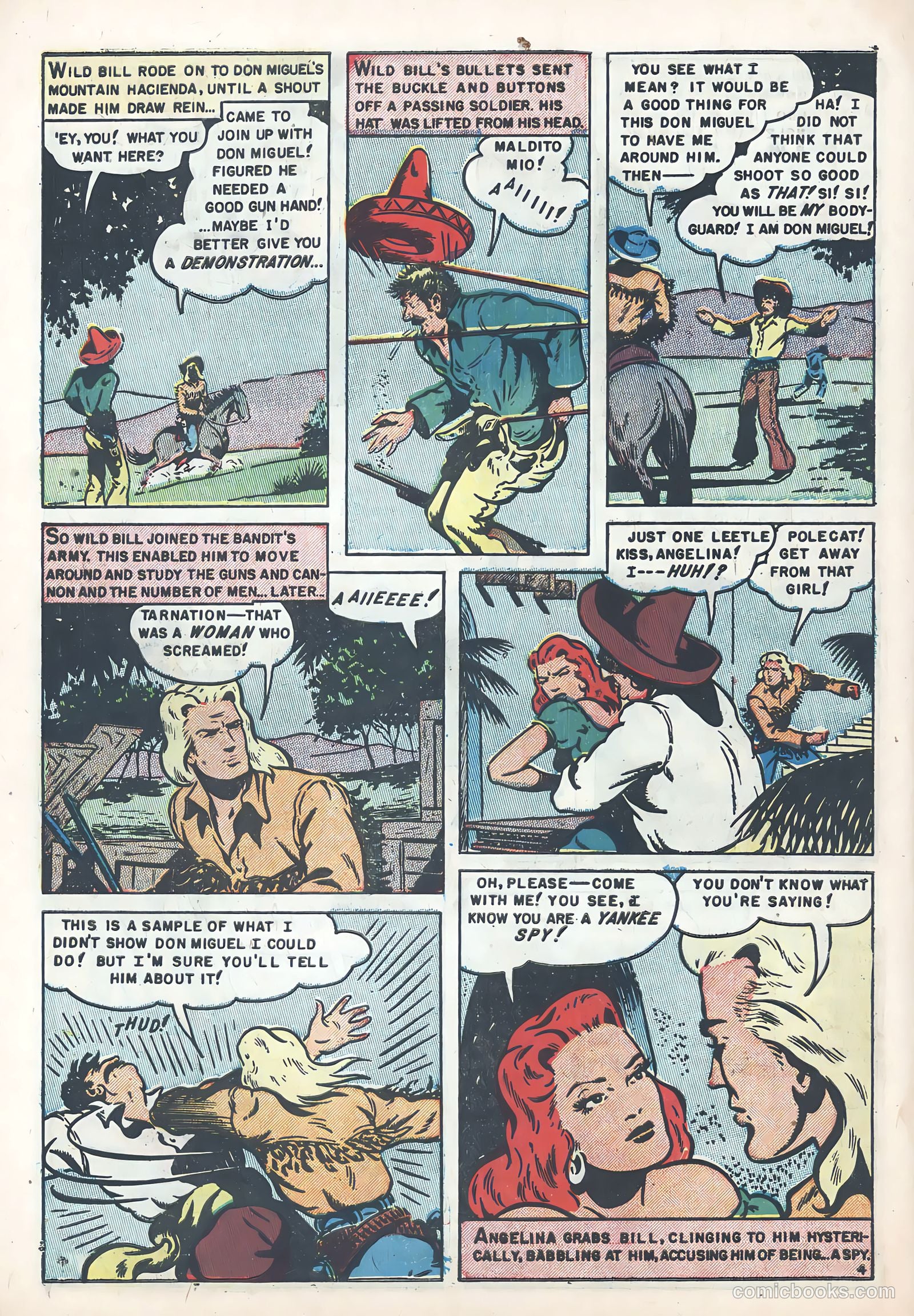 Wild Bill Hickok #8 (1951) — page 6 of 36