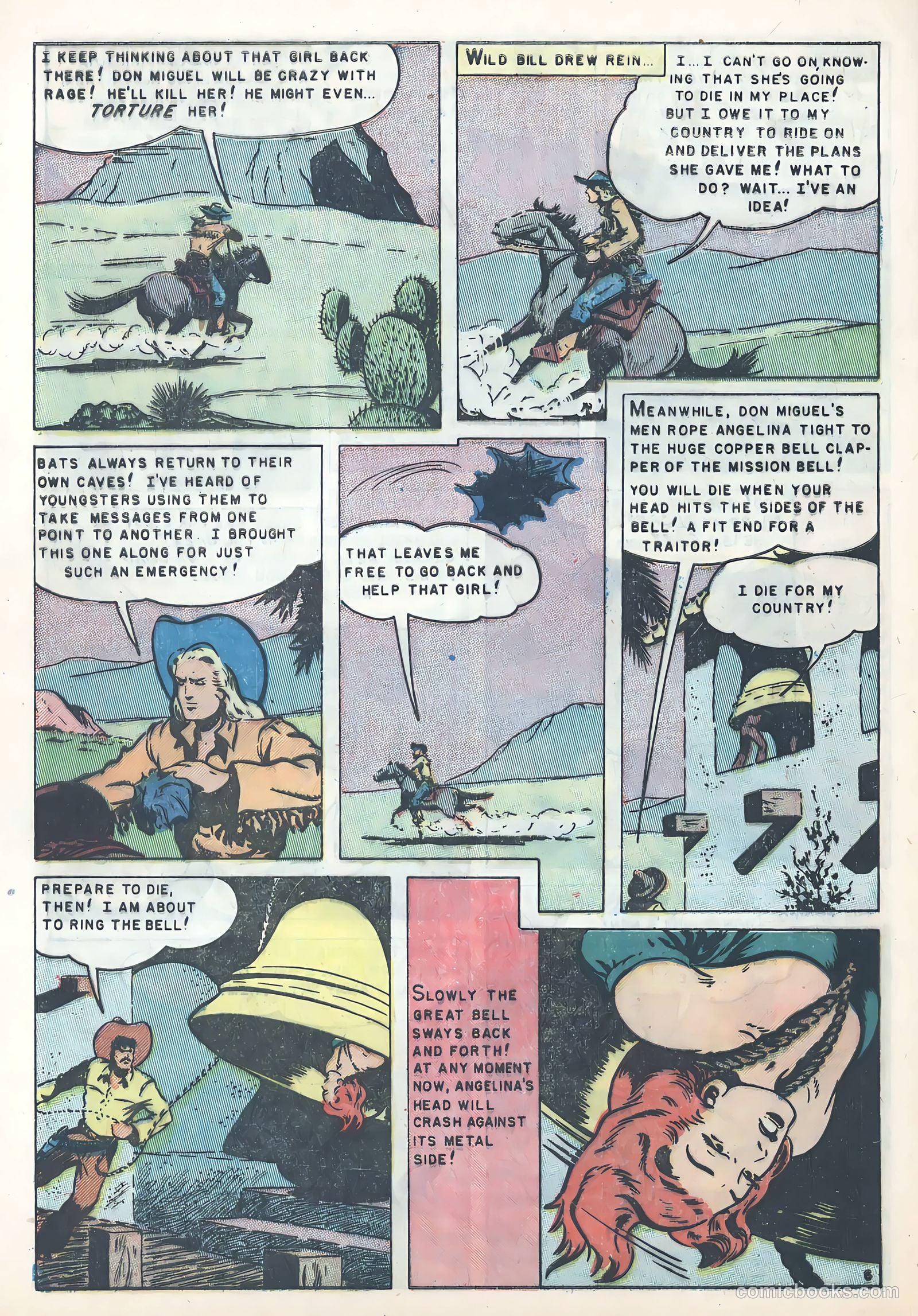 Wild Bill Hickok #8 (1951) — page 8 of 36