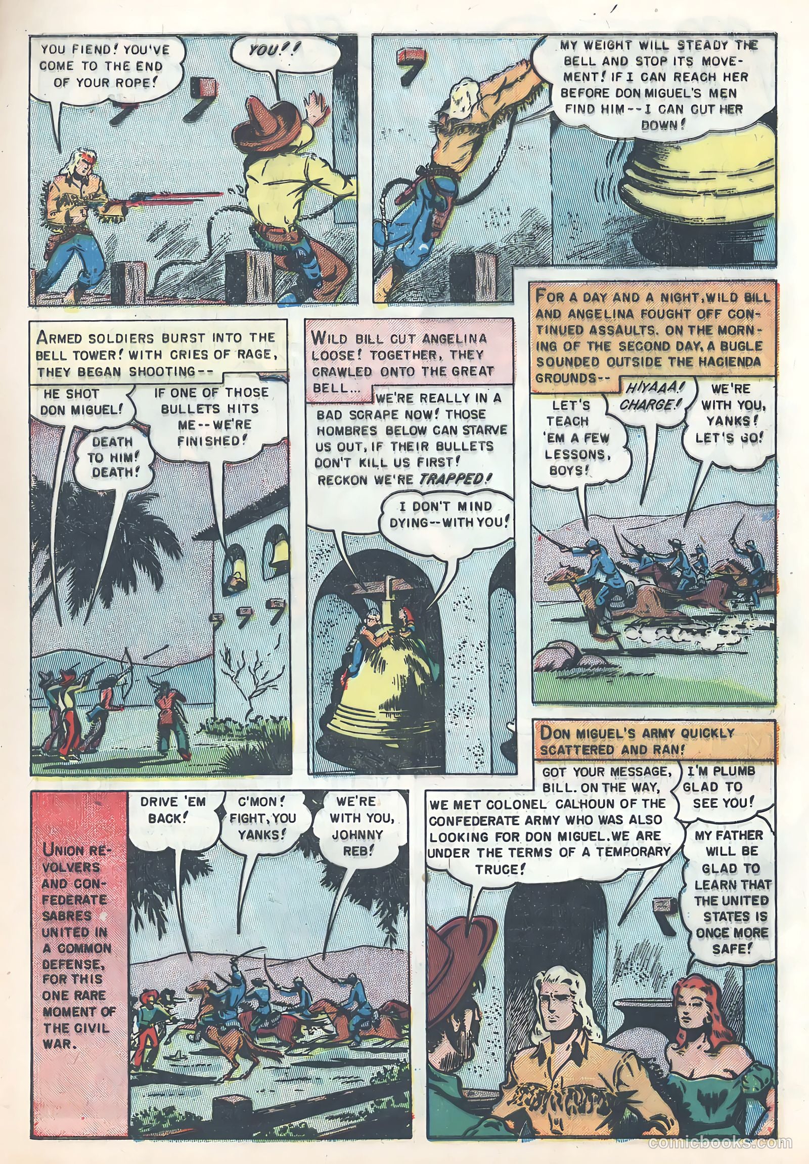 Wild Bill Hickok #8 (1951) — page 9 of 36