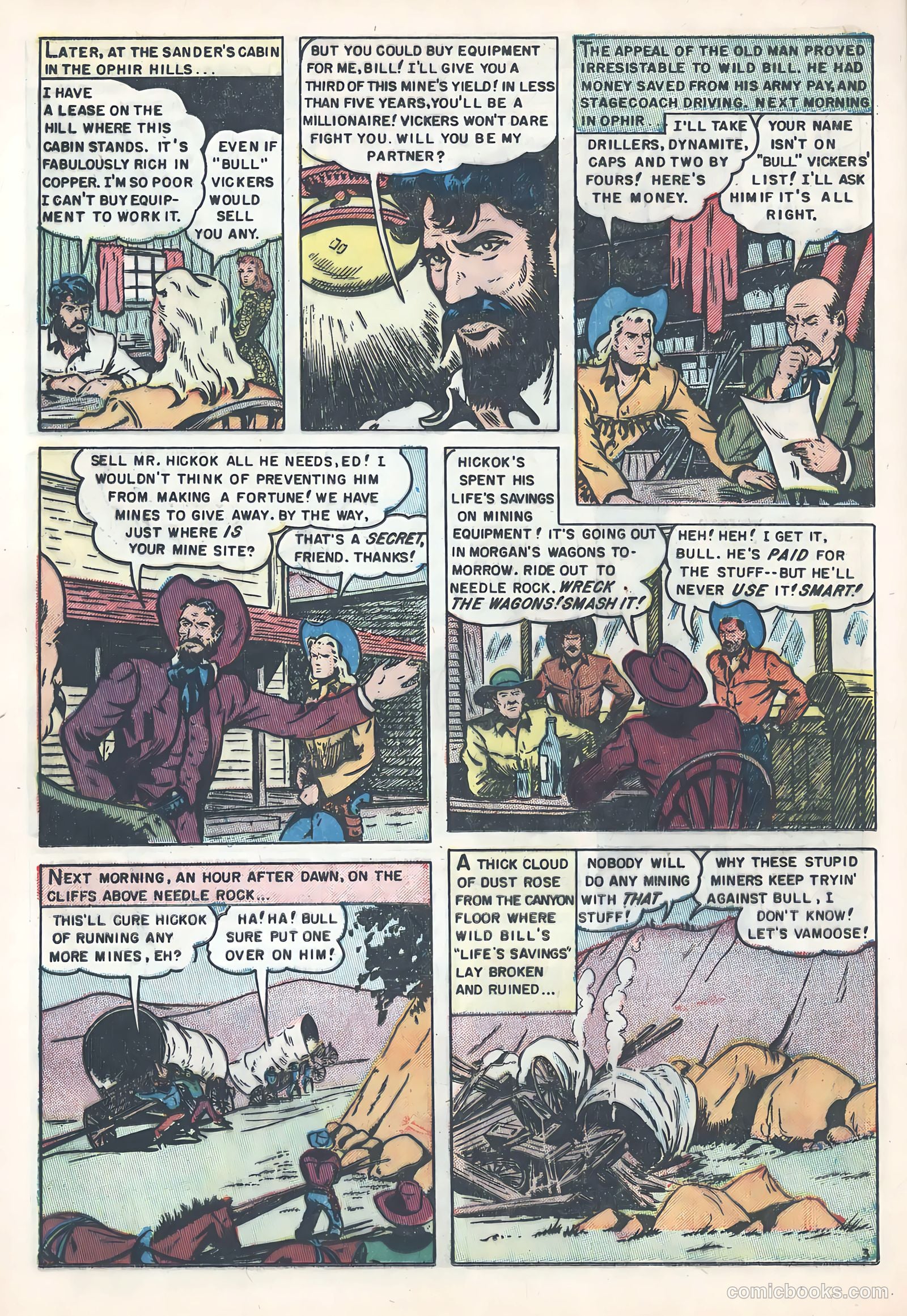 Wild Bill Hickok #8 (1951) — page 12 of 36