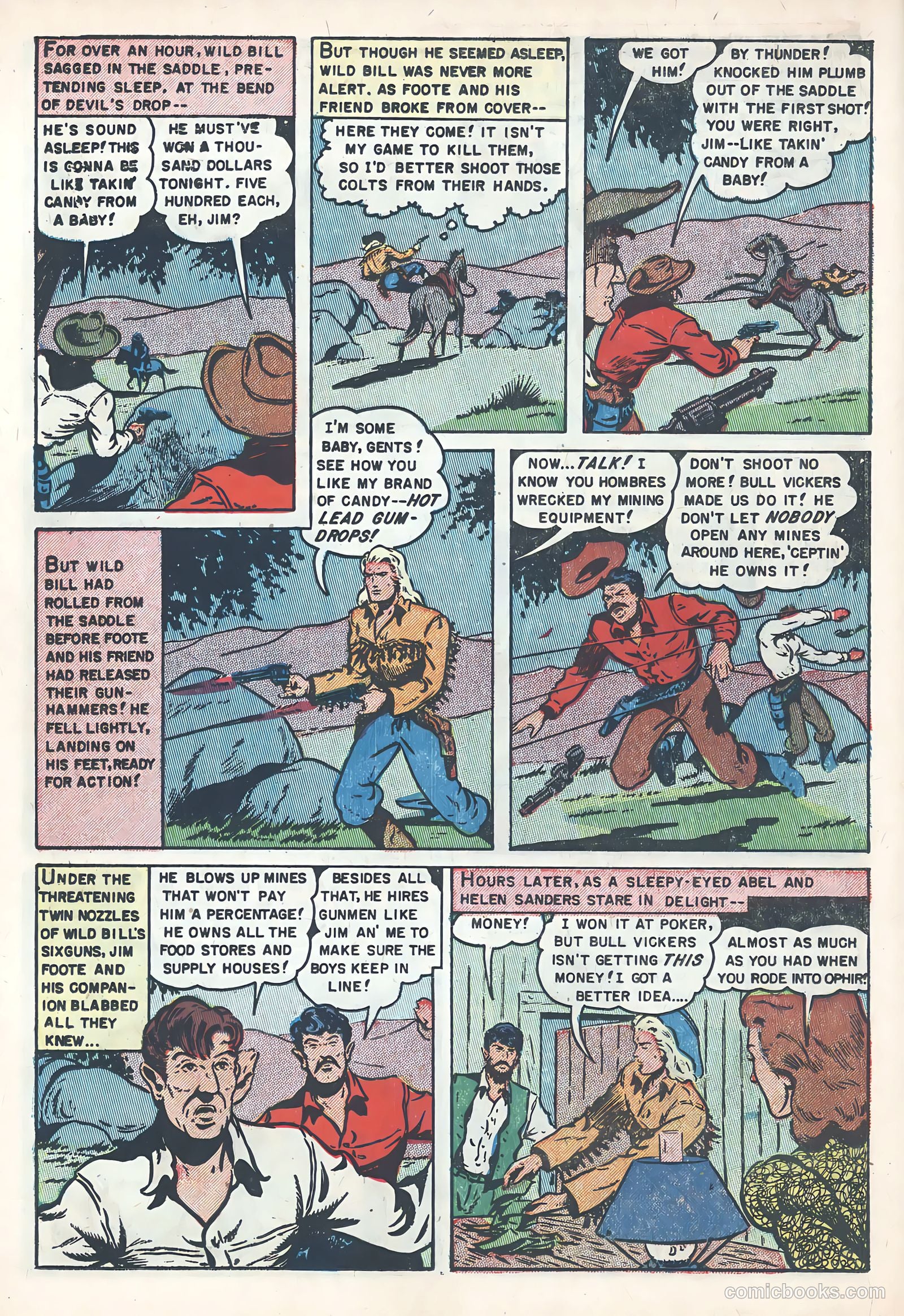 Wild Bill Hickok #8 (1951) — page 14 of 36