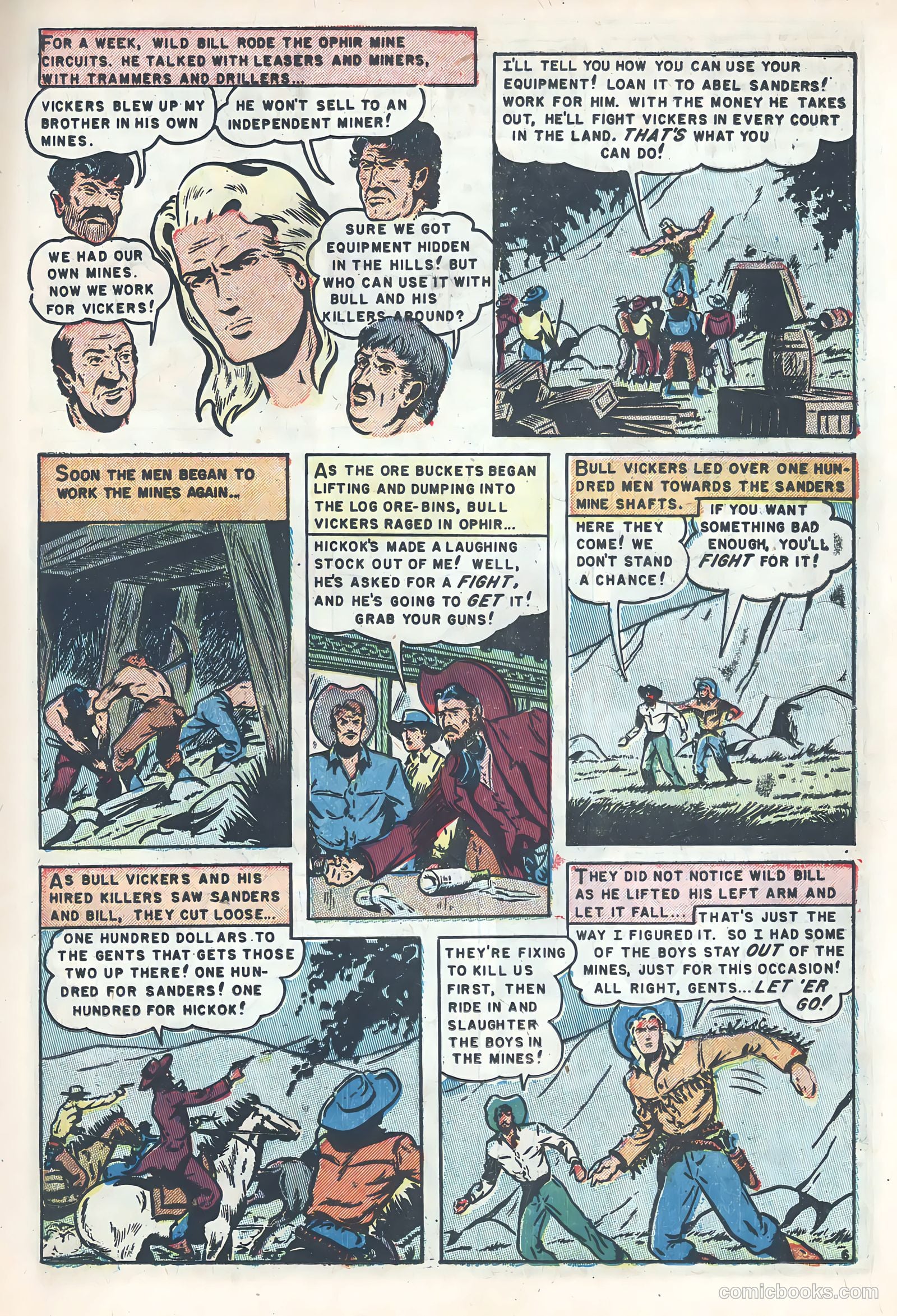Wild Bill Hickok #8 (1951) — page 15 of 36