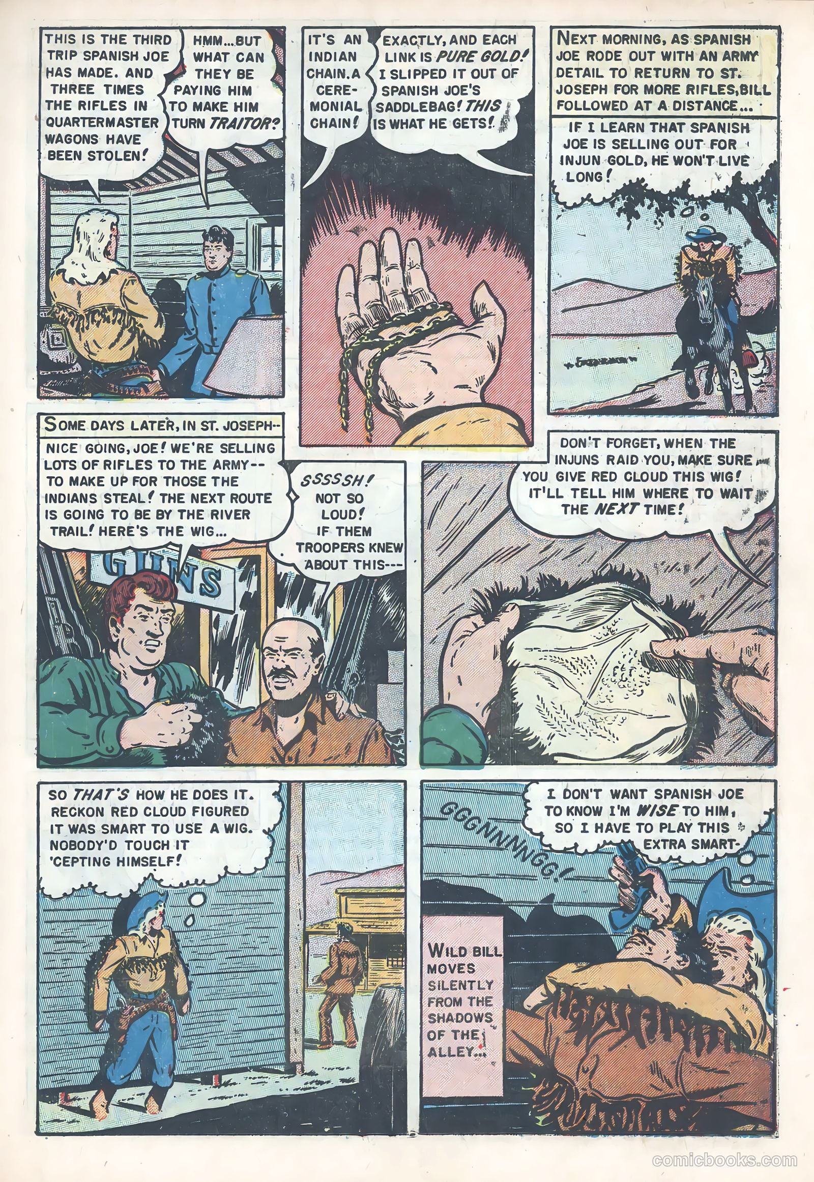 Wild Bill Hickok #8 (1951) — page 19 of 36