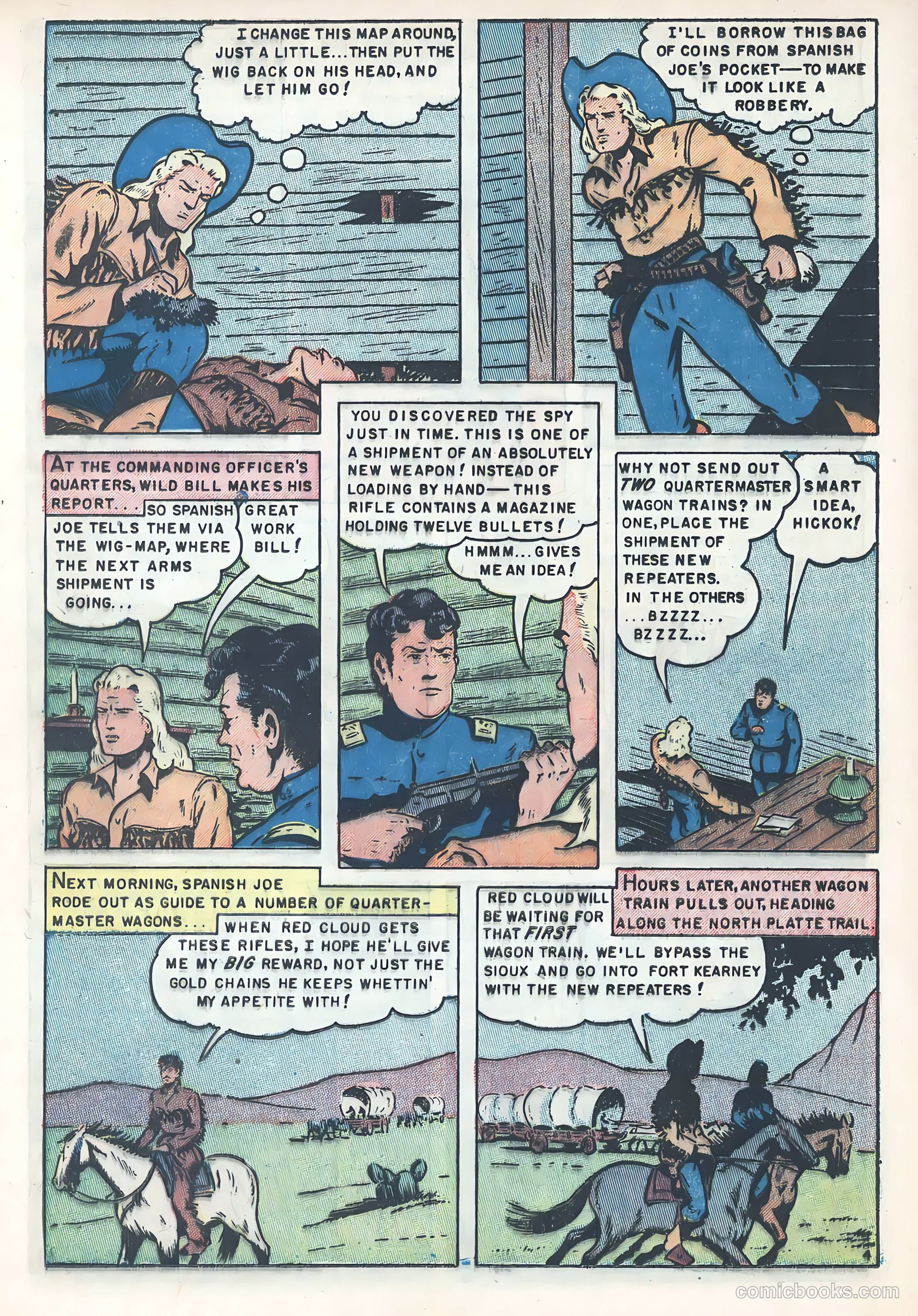 Wild Bill Hickok #8 (1951) — page 20 of 36