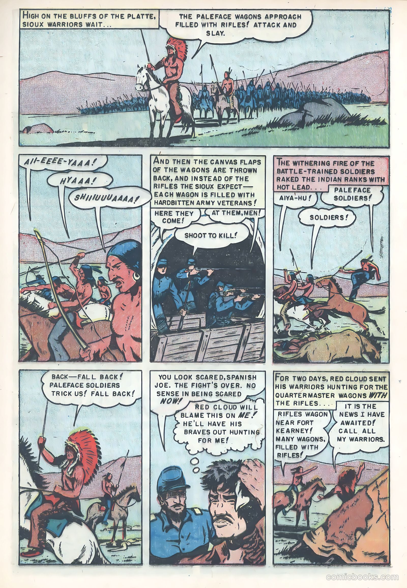 Wild Bill Hickok #8 (1951) — page 21 of 36