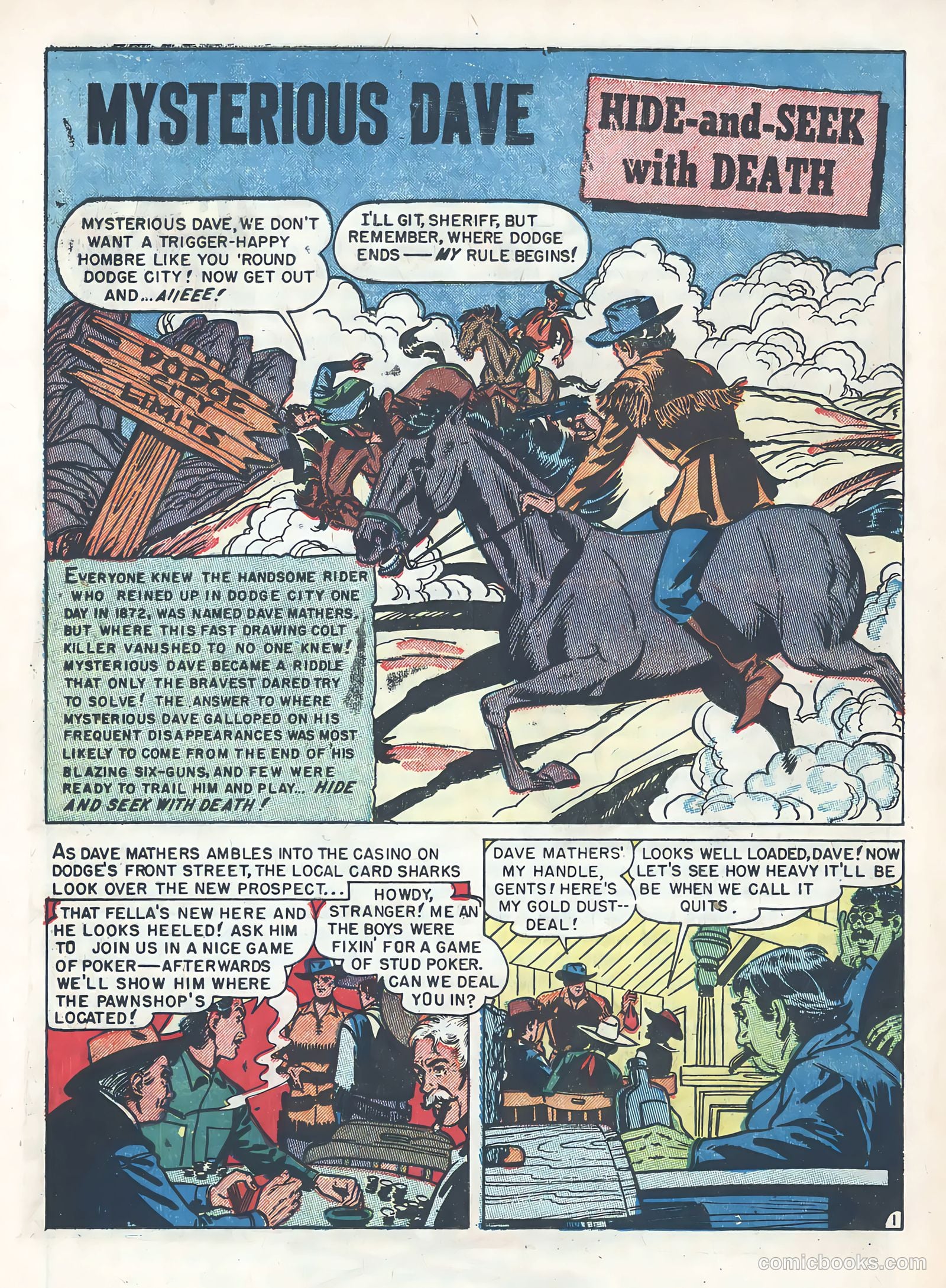 Wild Bill Hickok #8 (1951) — page 26 of 36