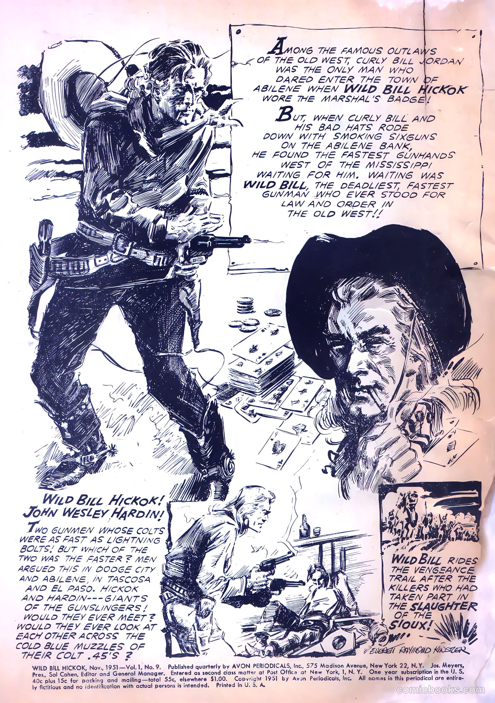 Wild Bill Hickok #9 (1951) — page 2 of 36