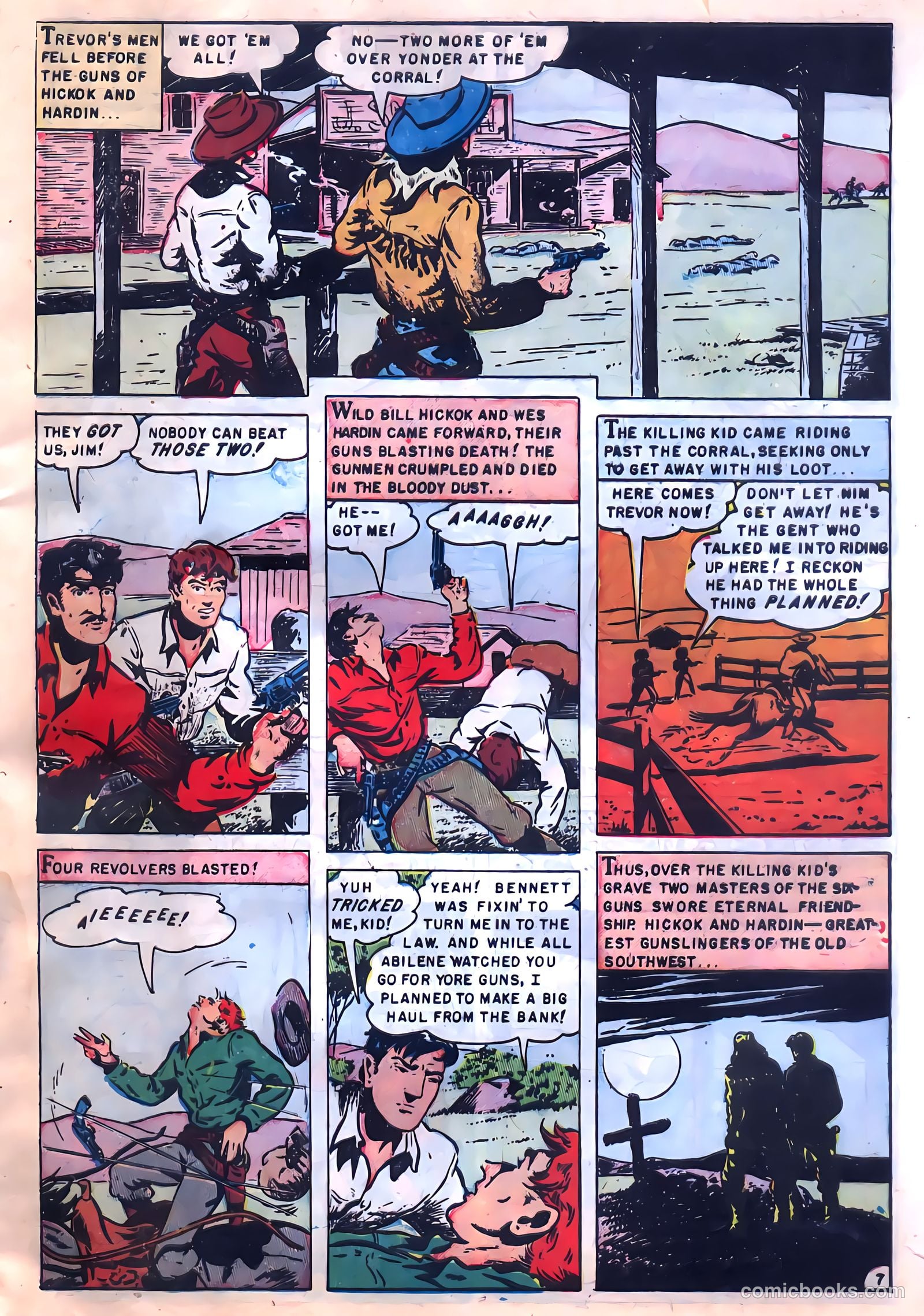 Wild Bill Hickok #9 (1951) — page 9 of 36