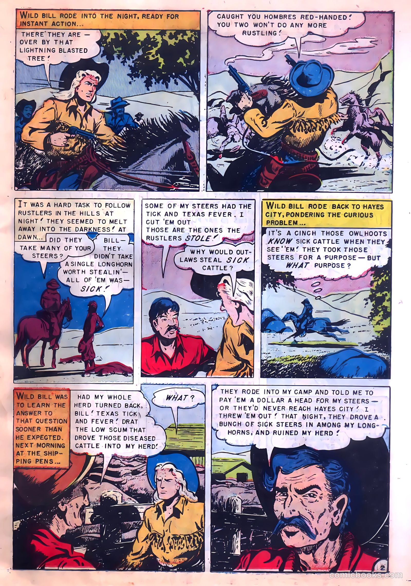 Wild Bill Hickok #9 (1951) — page 11 of 36