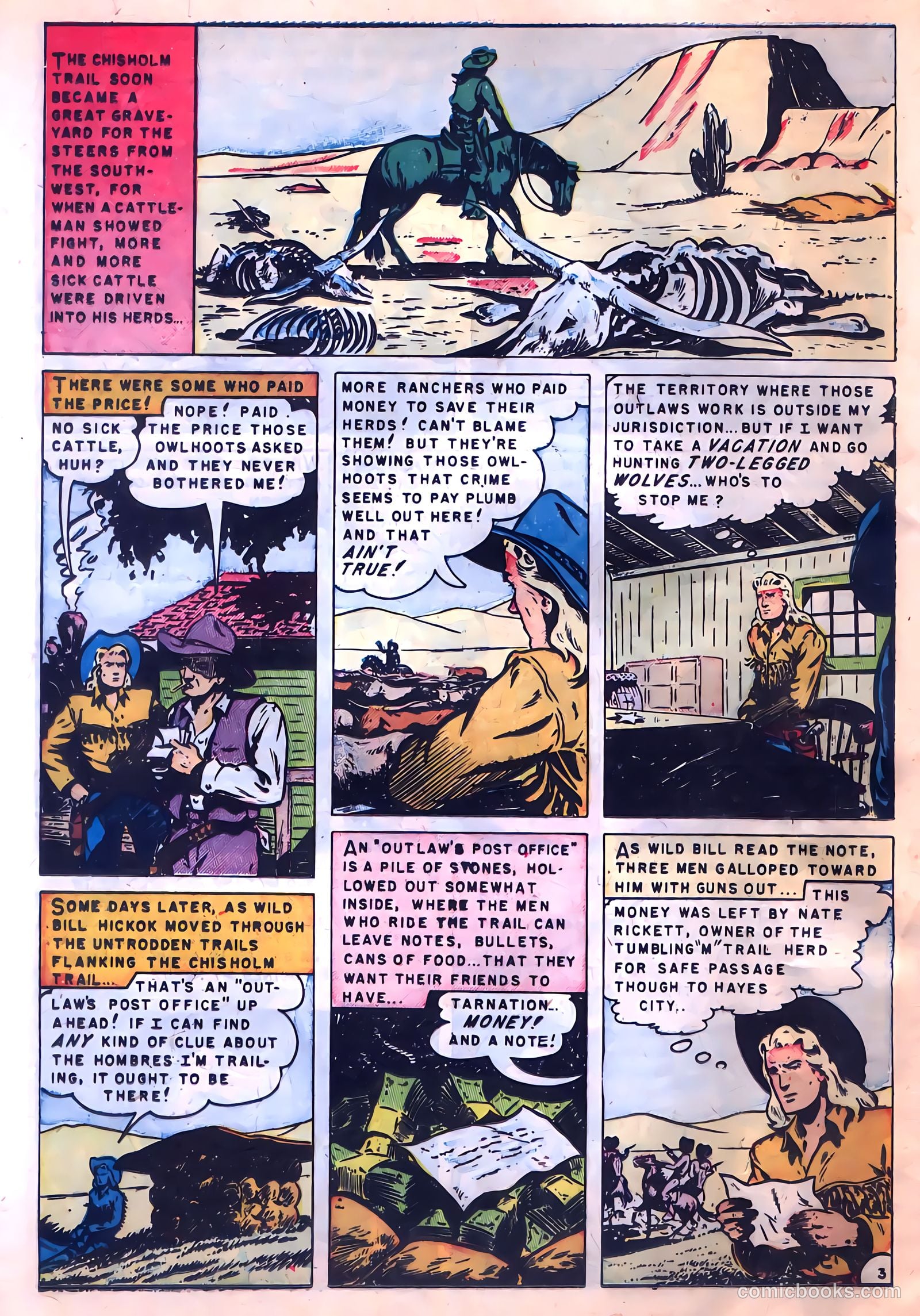 Wild Bill Hickok #9 (1951) — page 12 of 36