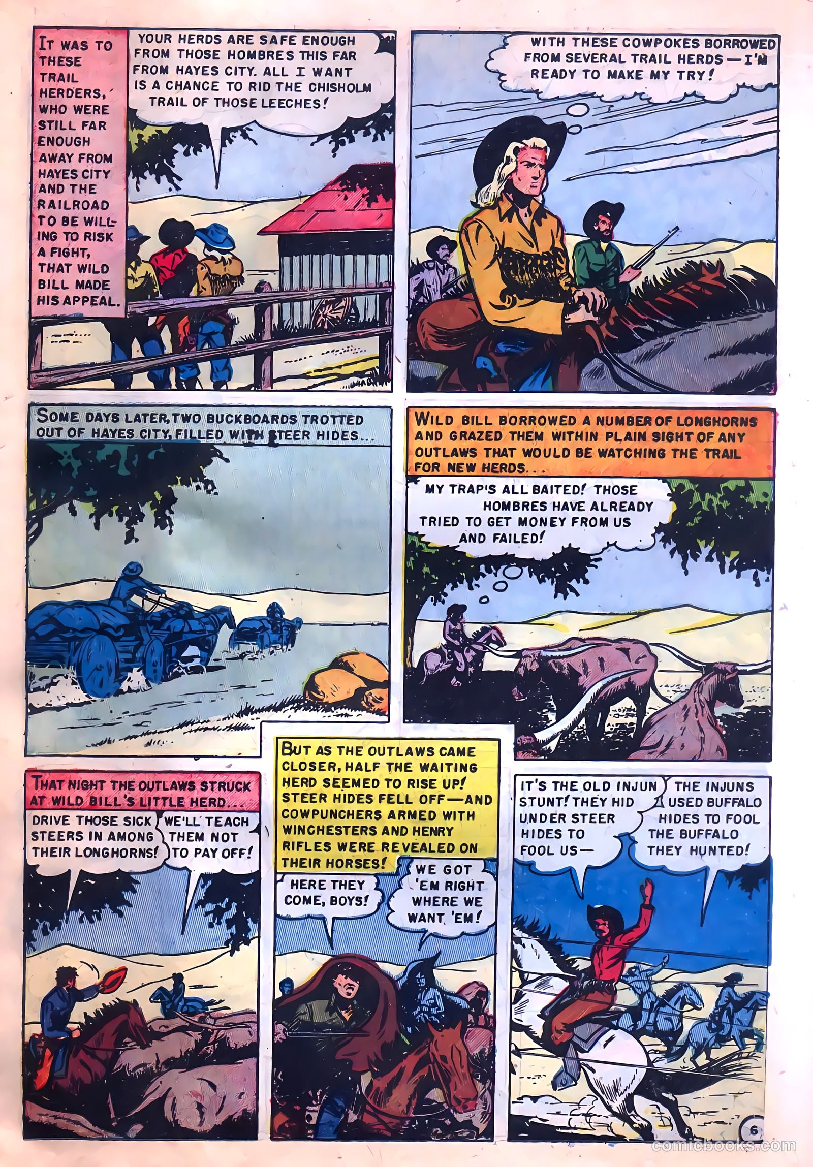 Wild Bill Hickok #9 (1951) — page 15 of 36
