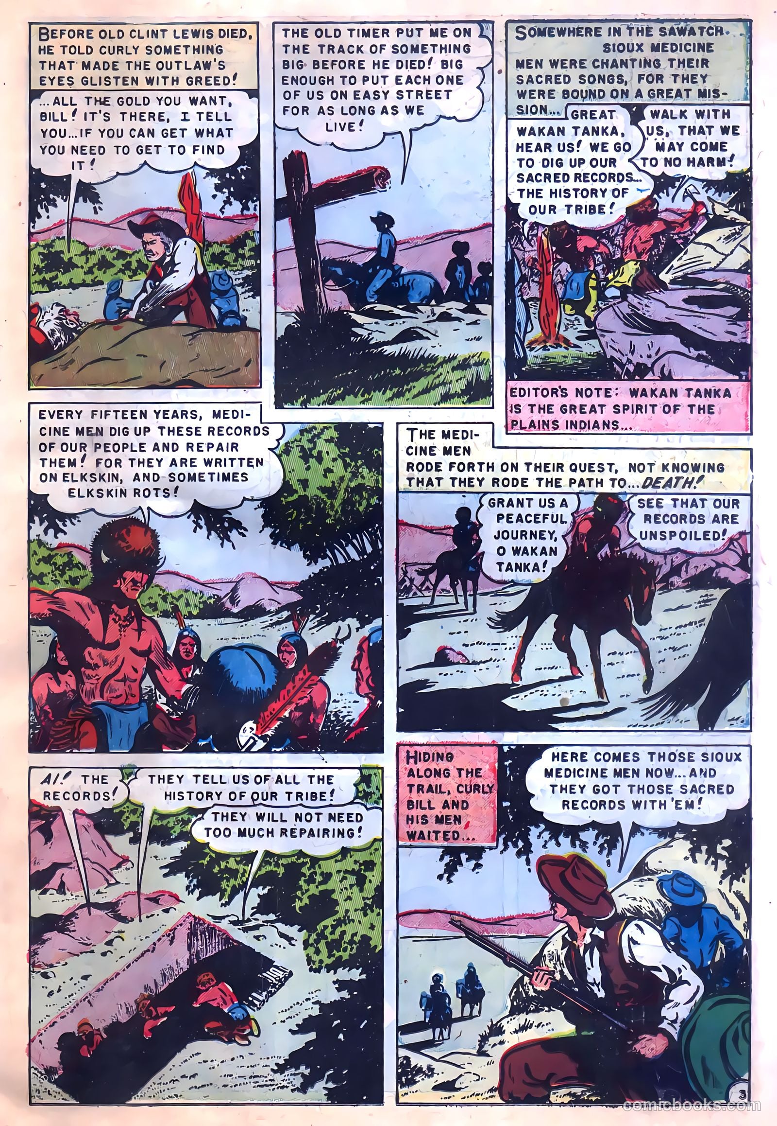 Wild Bill Hickok #9 (1951) — page 19 of 36