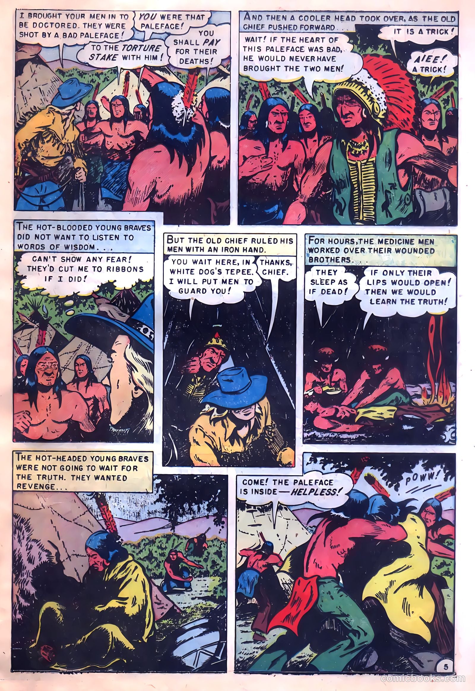 Wild Bill Hickok #9 (1951) — page 21 of 36