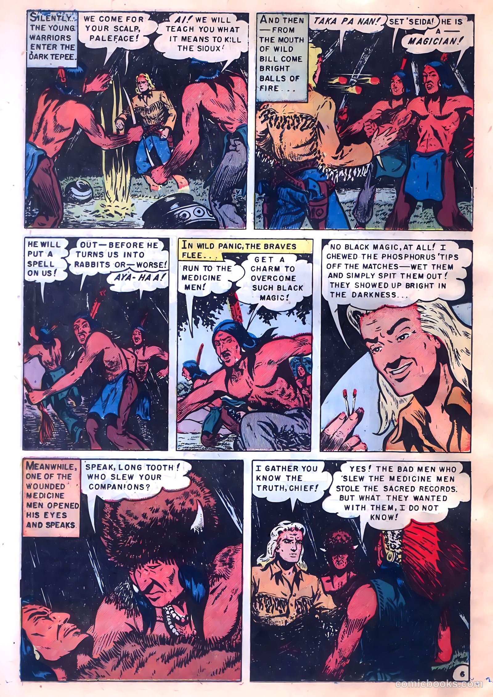 Wild Bill Hickok #9 (1951) — page 22 of 36