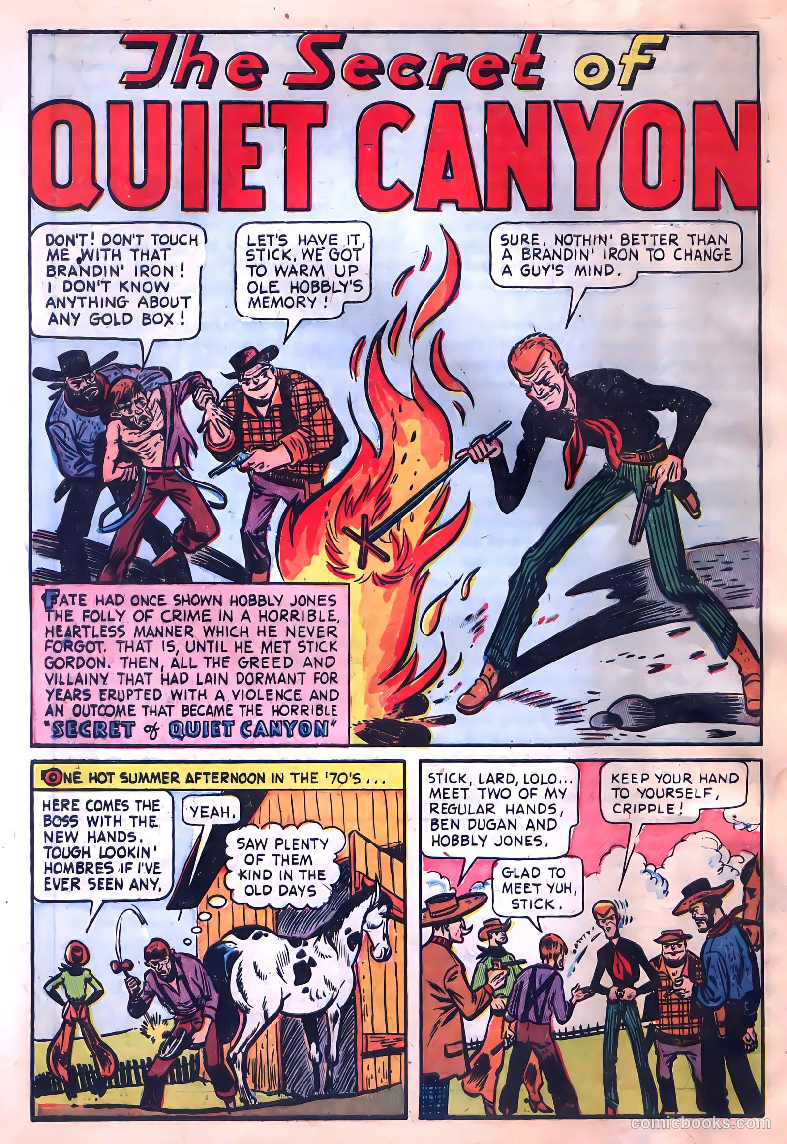 Wild Bill Hickok #9 (1951) — page 28 of 36