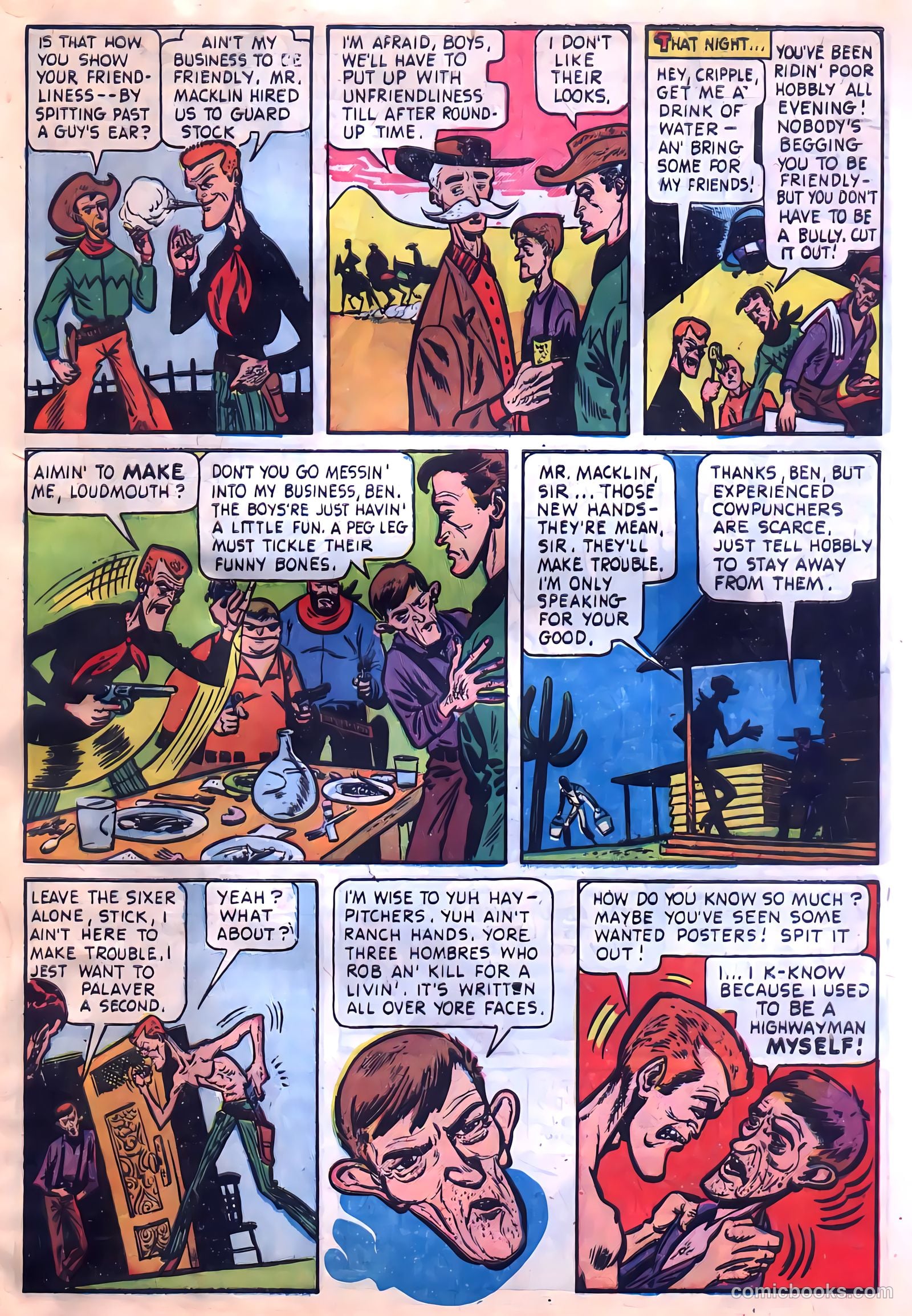 Wild Bill Hickok #9 (1951) — page 29 of 36