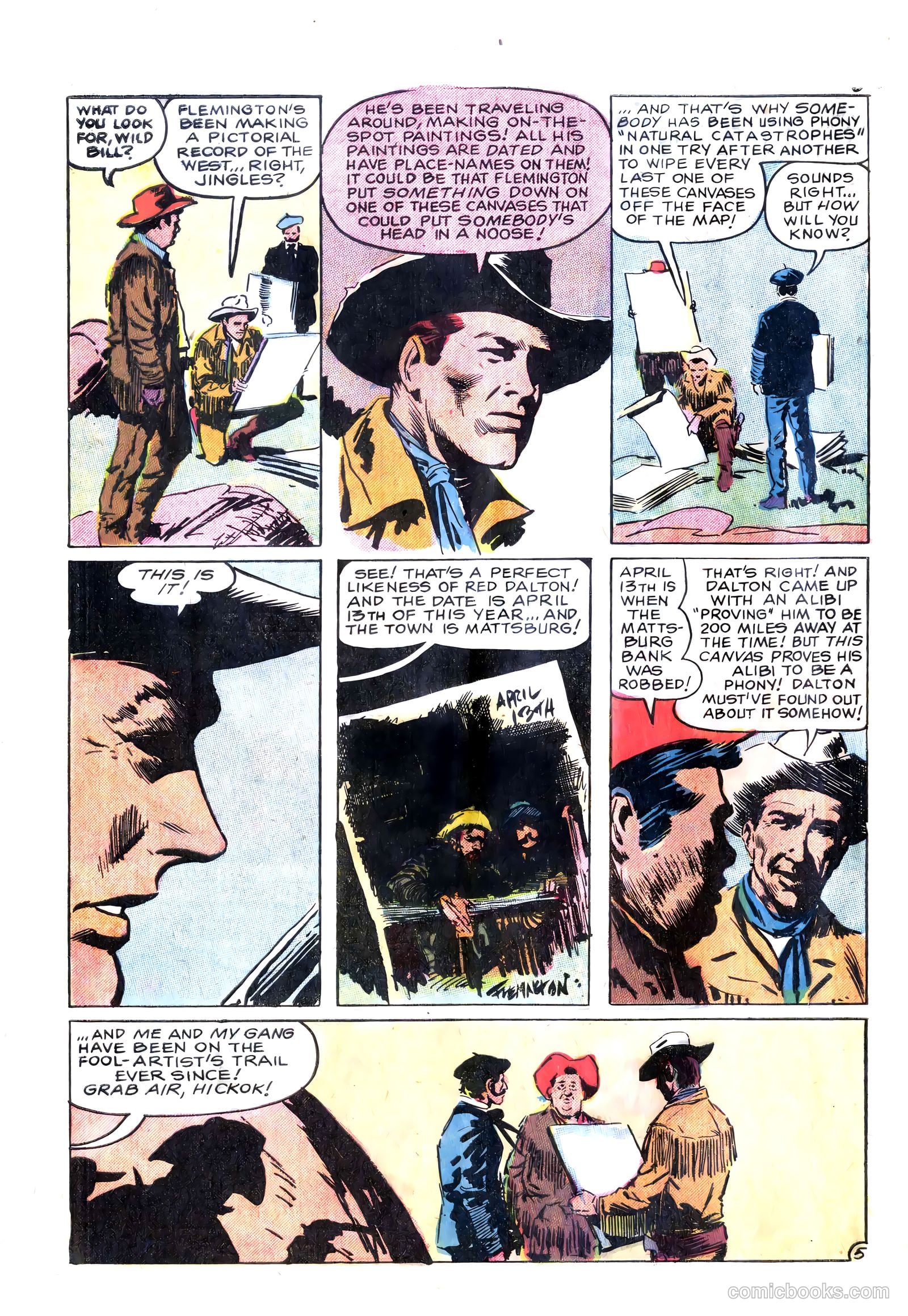 Wild Bill Hickok and Jingles #68 (1958) — page 8 of 36
