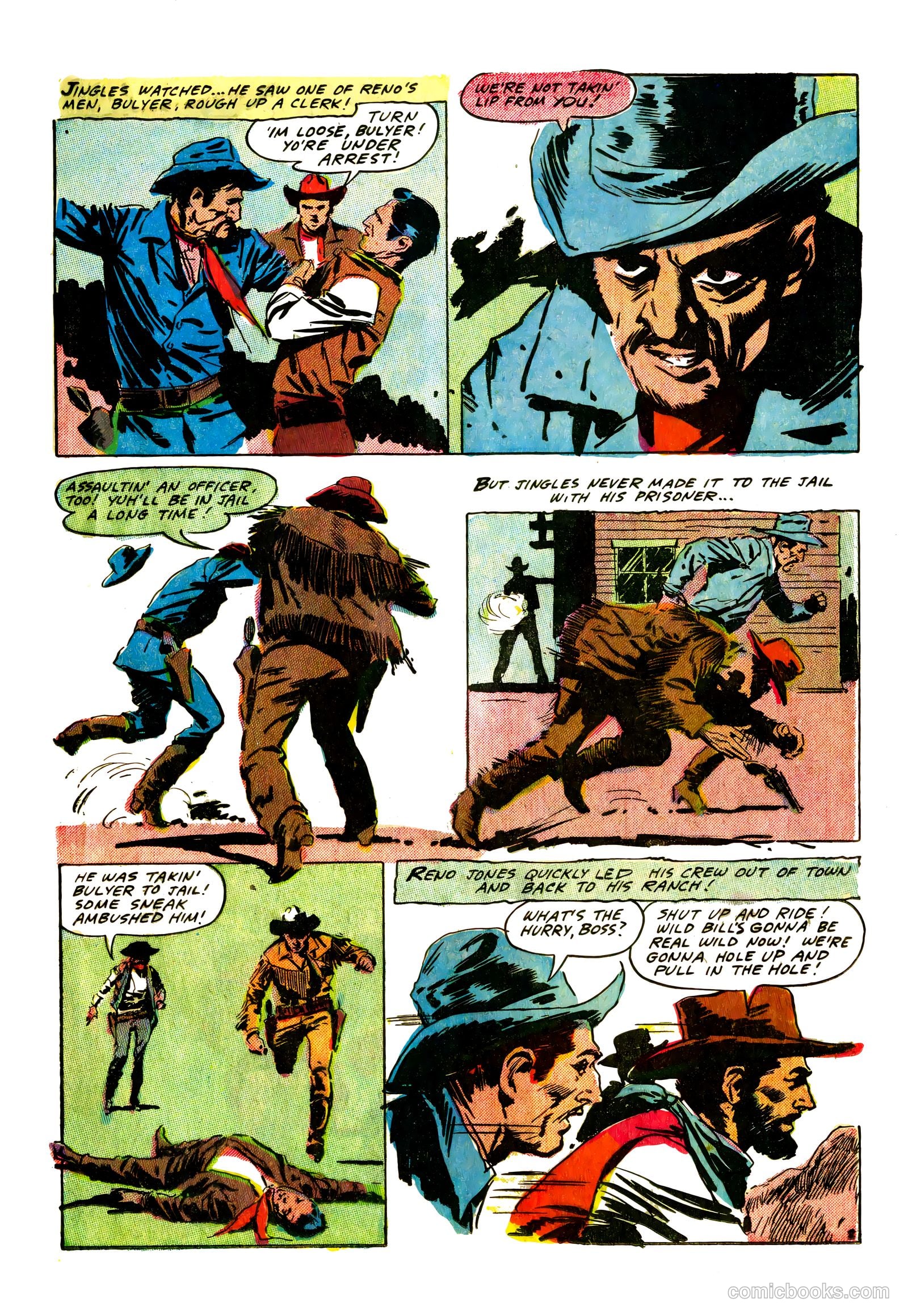 Wild Bill Hickok and Jingles #68 (1958) — page 13 of 36