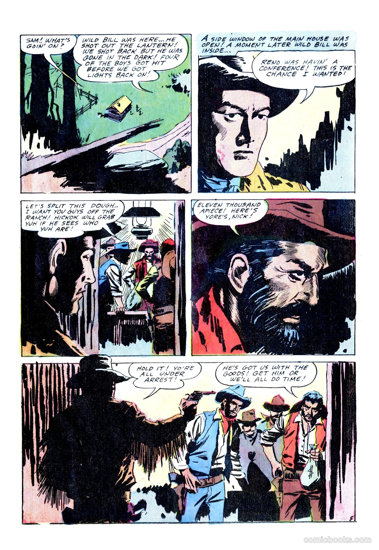Wild Bill Hickok and Jingles #68 (1958) — page 17 of 36
