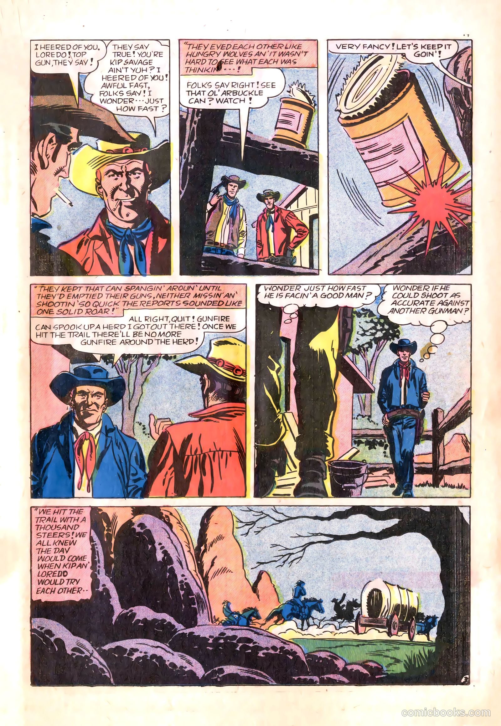Wild Bill Hickok and Jingles #68 (1958) — page 21 of 36