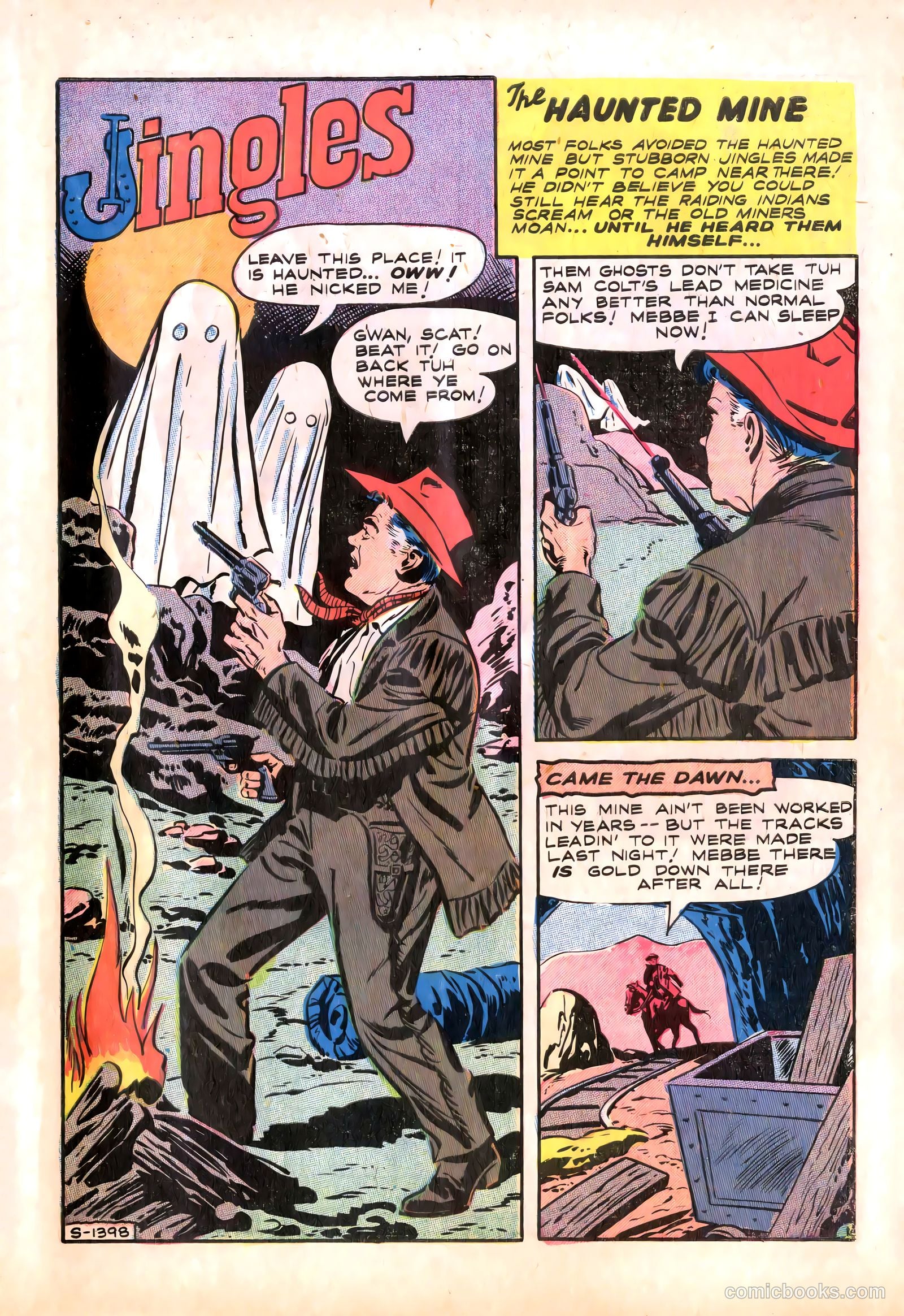Wild Bill Hickok and Jingles #68 (1958) — page 27 of 36