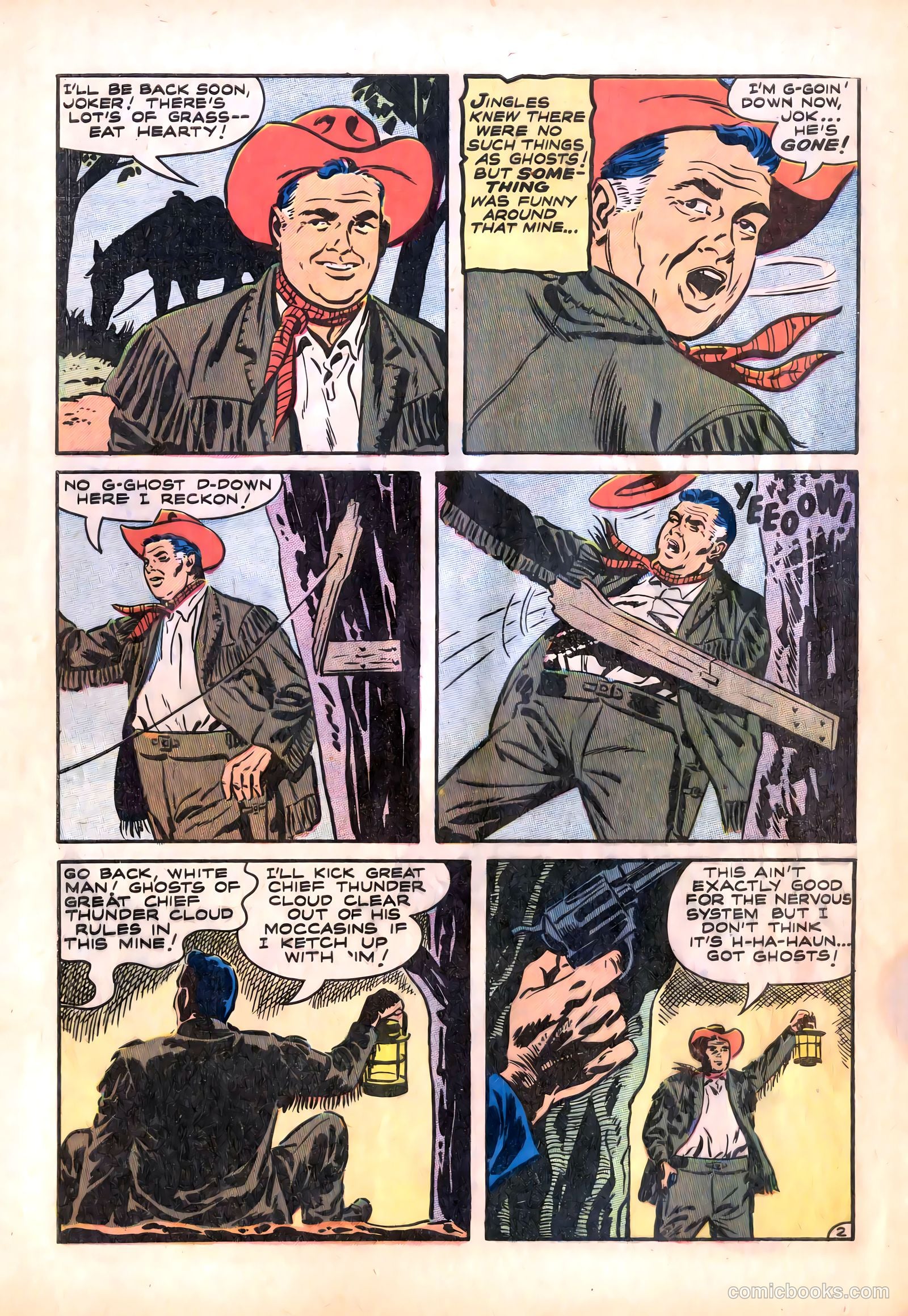 Wild Bill Hickok and Jingles #68 (1958) — page 28 of 36