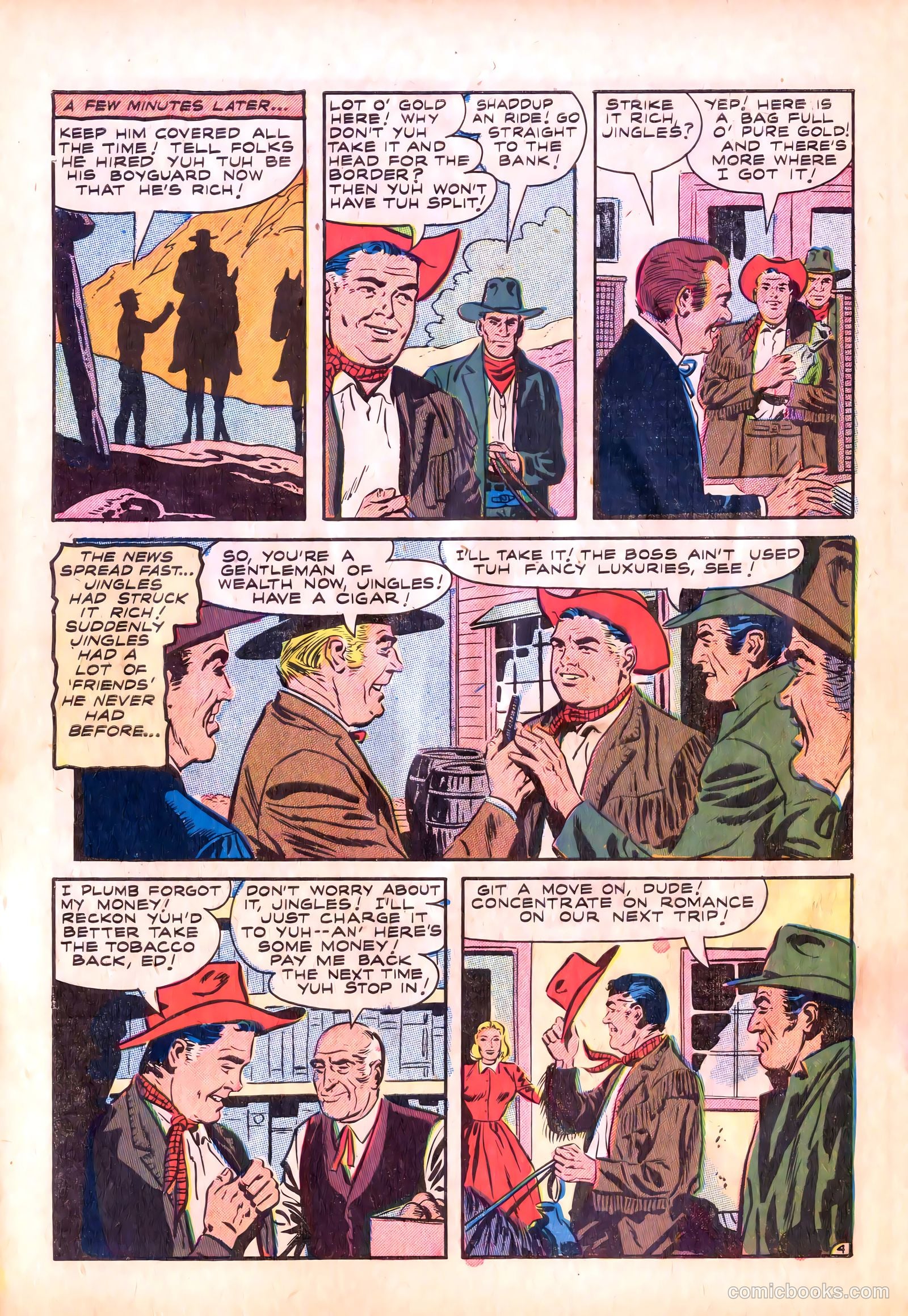 Wild Bill Hickok and Jingles #68 (1958) — page 30 of 36