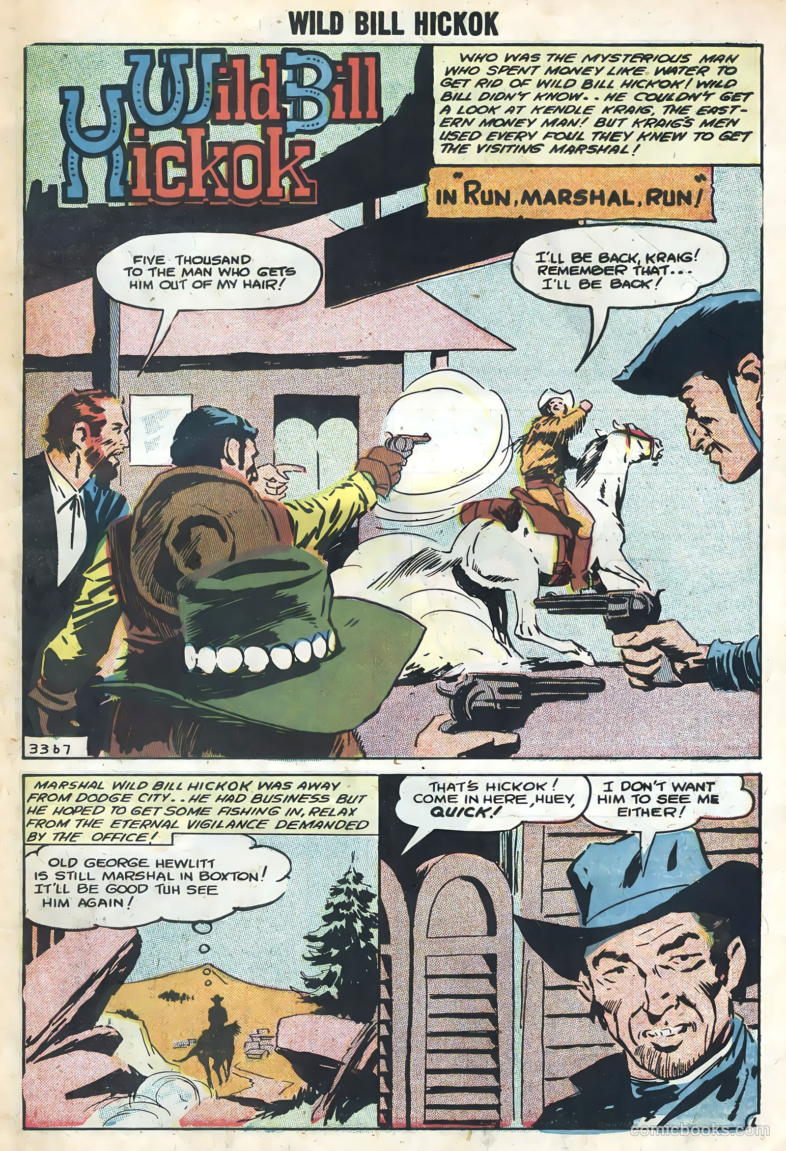 Wild Bill Hickok and Jingles #69 (1958) — page 3 of 36
