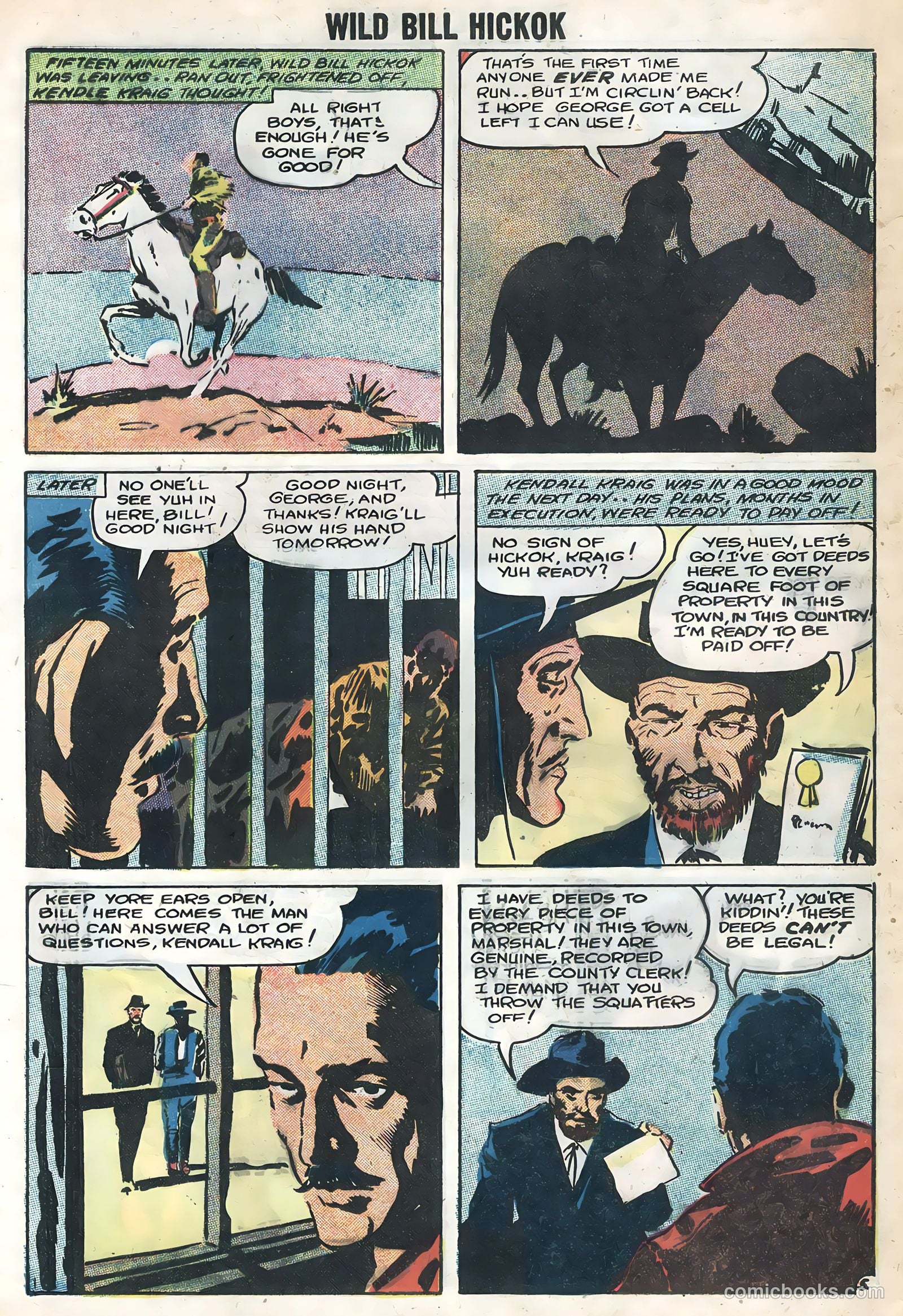 Wild Bill Hickok and Jingles #69 (1958) — page 8 of 36