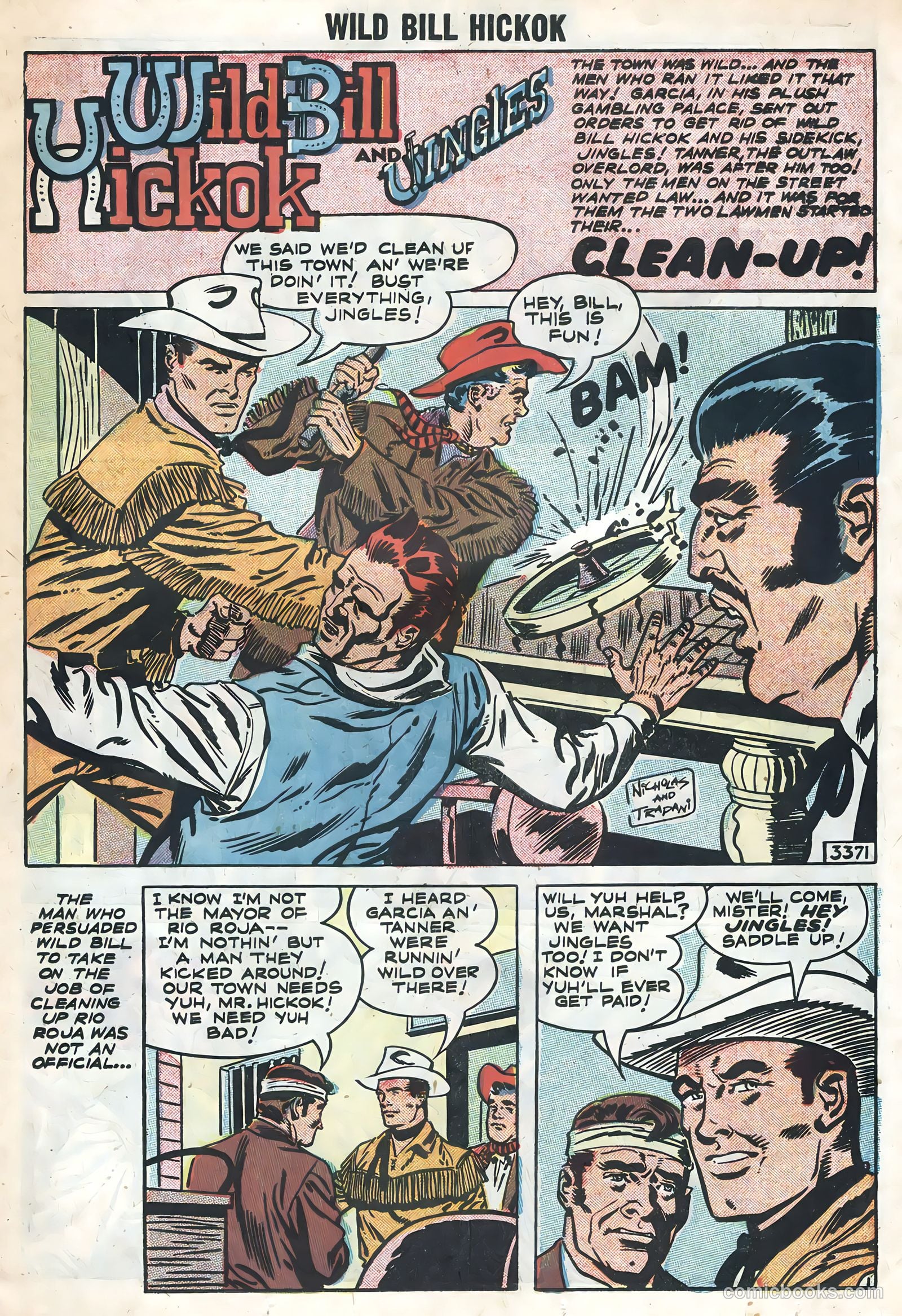 Wild Bill Hickok and Jingles #69 (1958) — page 11 of 36