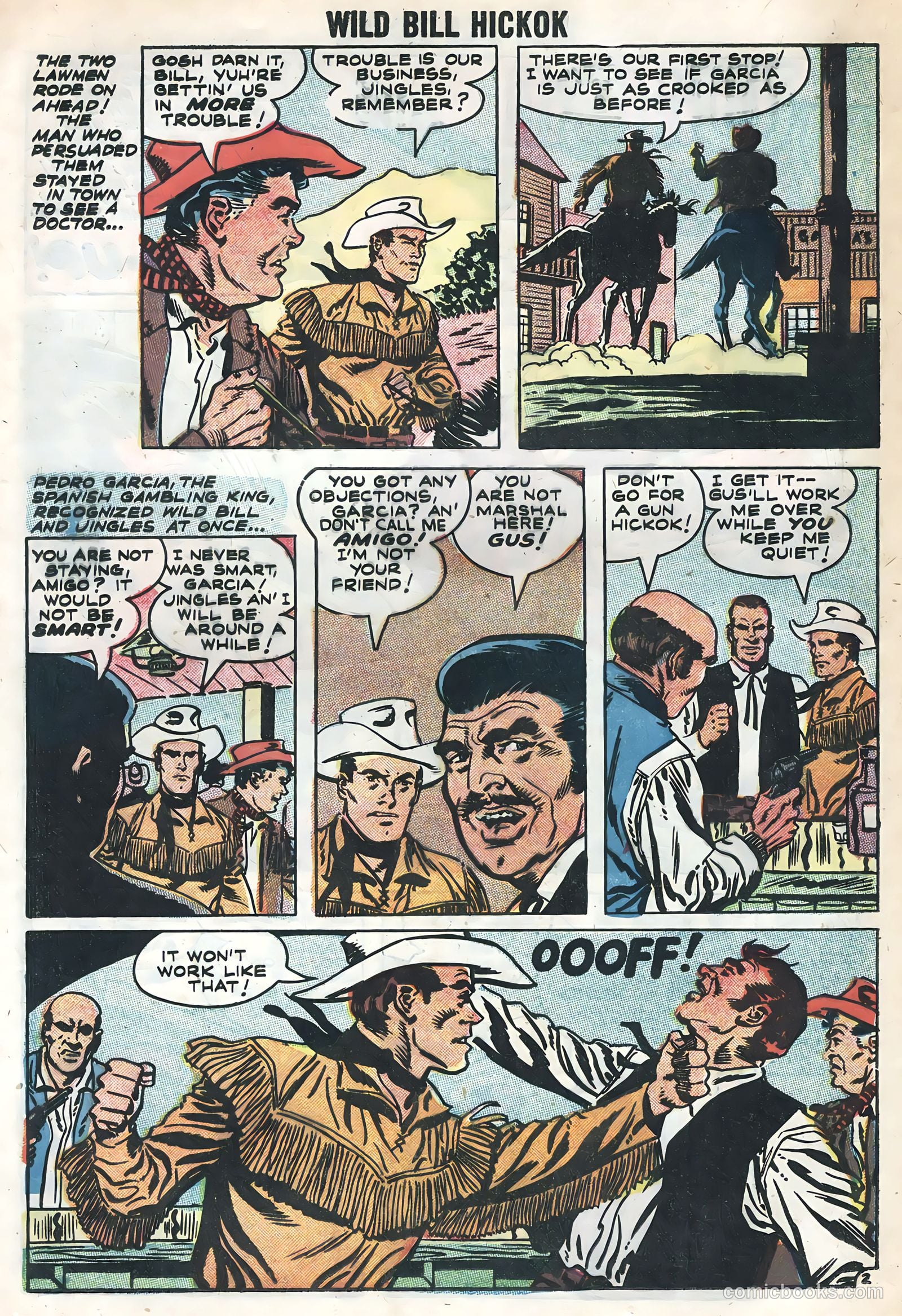 Wild Bill Hickok and Jingles #69 (1958) — page 12 of 36