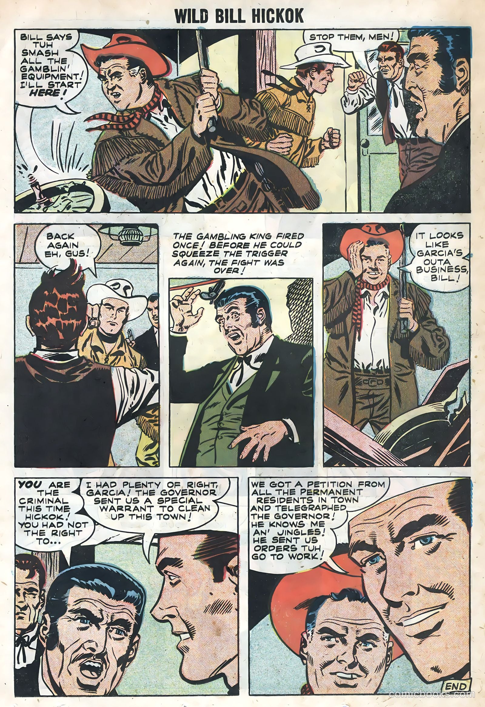 Wild Bill Hickok and Jingles #69 (1958) — page 14 of 36