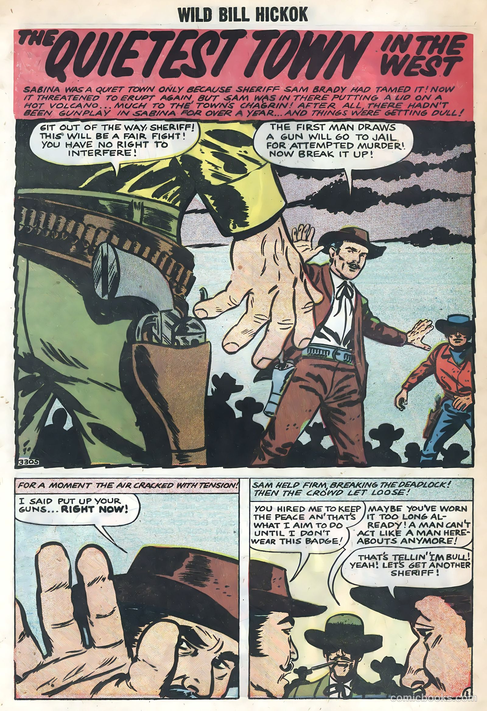 Wild Bill Hickok and Jingles #69 (1958) — page 20 of 36