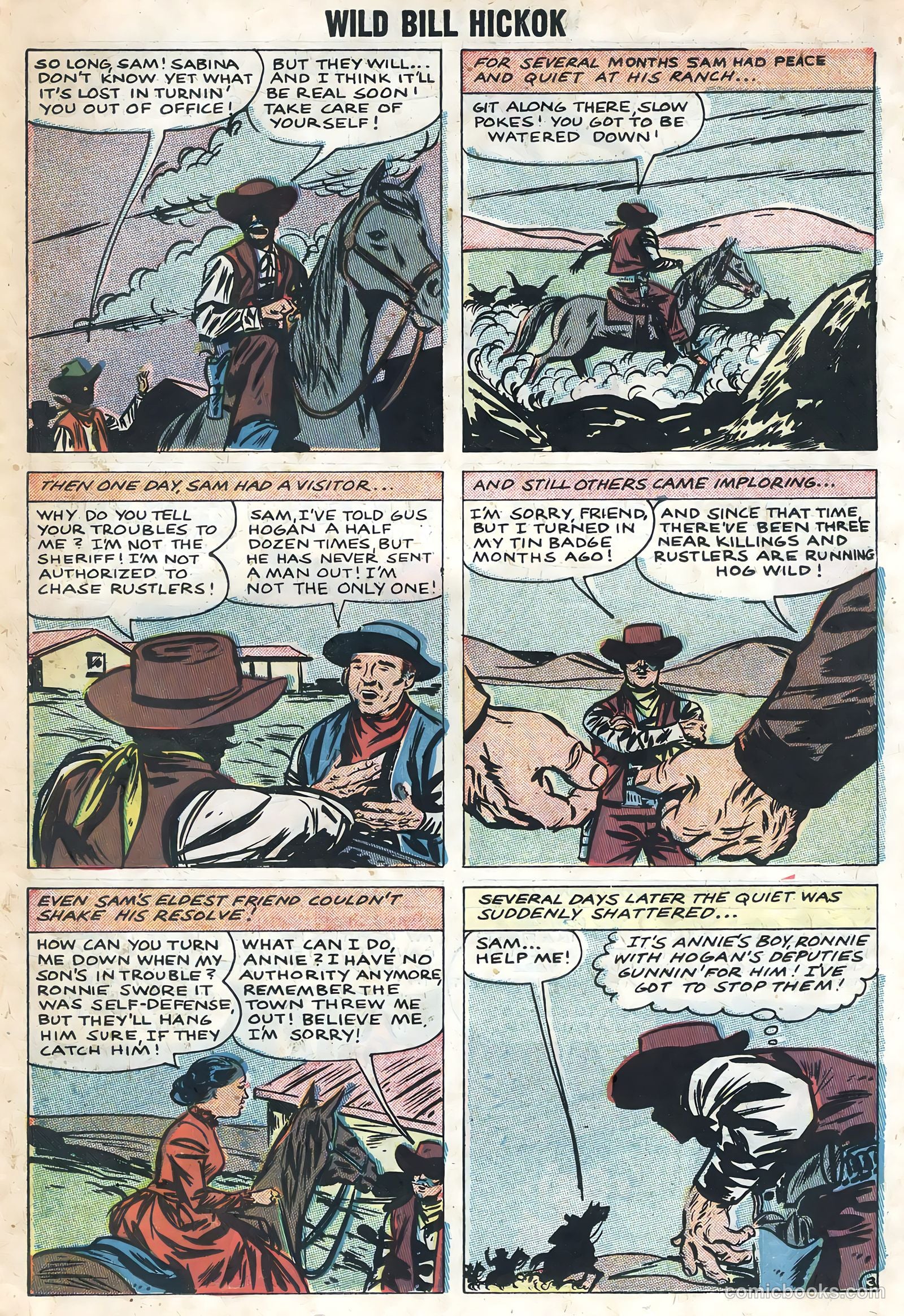 Wild Bill Hickok and Jingles #69 (1958) — page 23 of 36