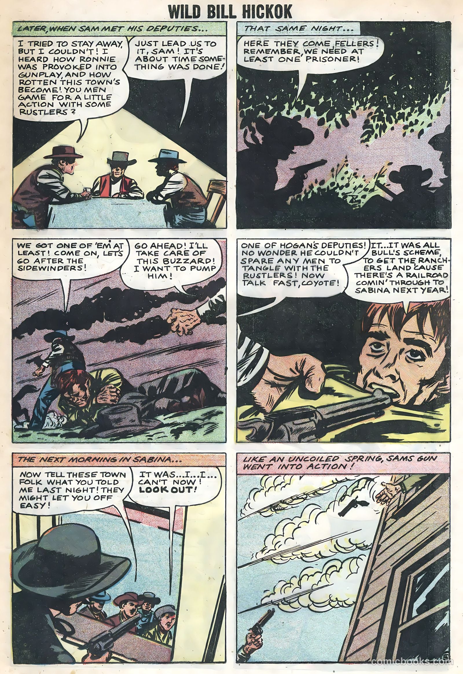 Wild Bill Hickok and Jingles #69 (1958) — page 25 of 36