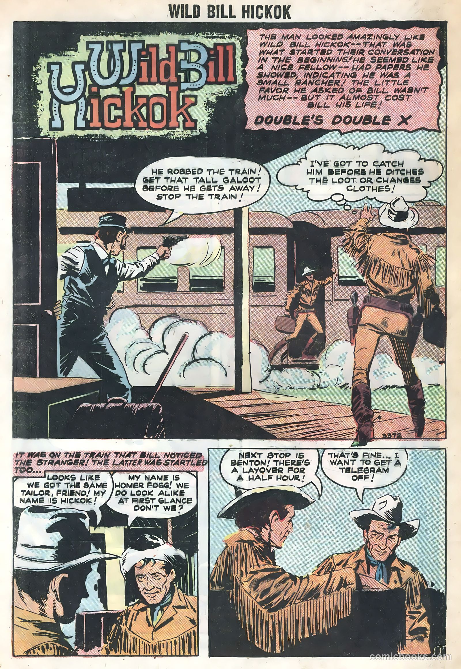 Wild Bill Hickok and Jingles #69 (1958) — page 28 of 36