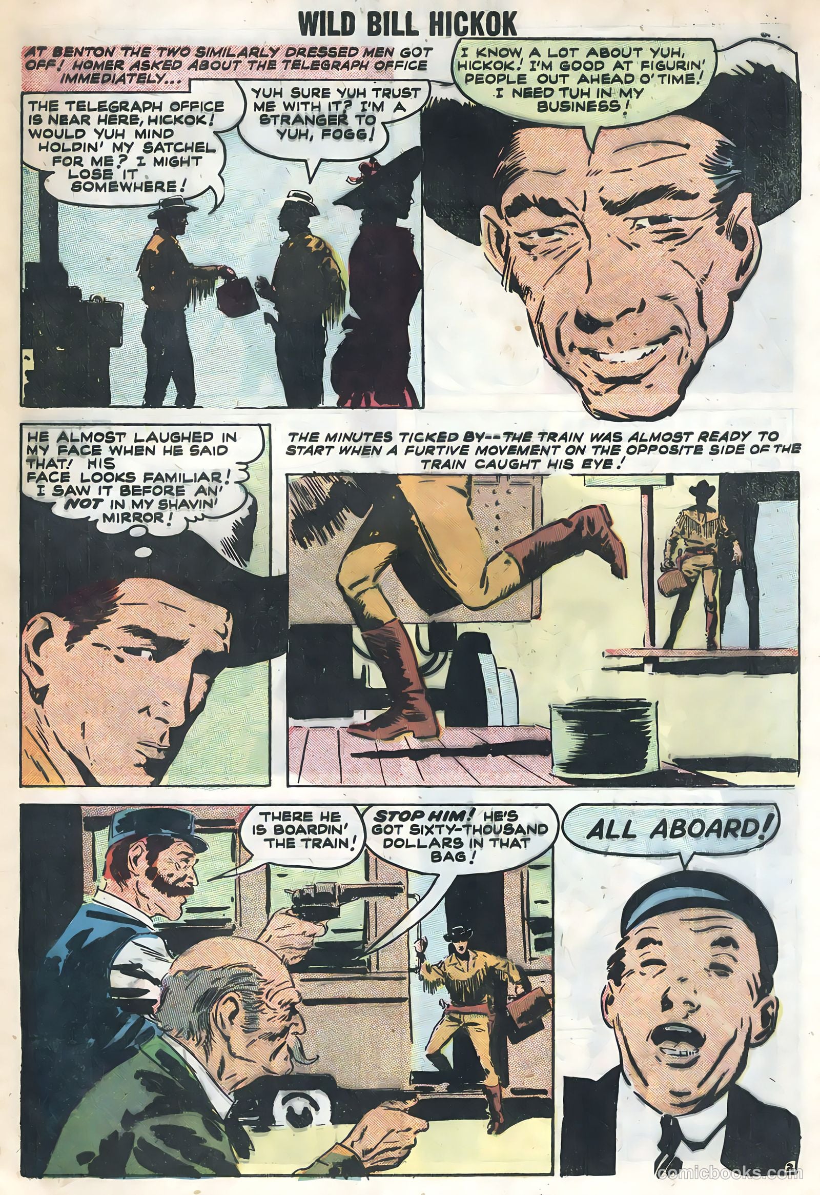 Wild Bill Hickok and Jingles #69 (1958) — page 29 of 36