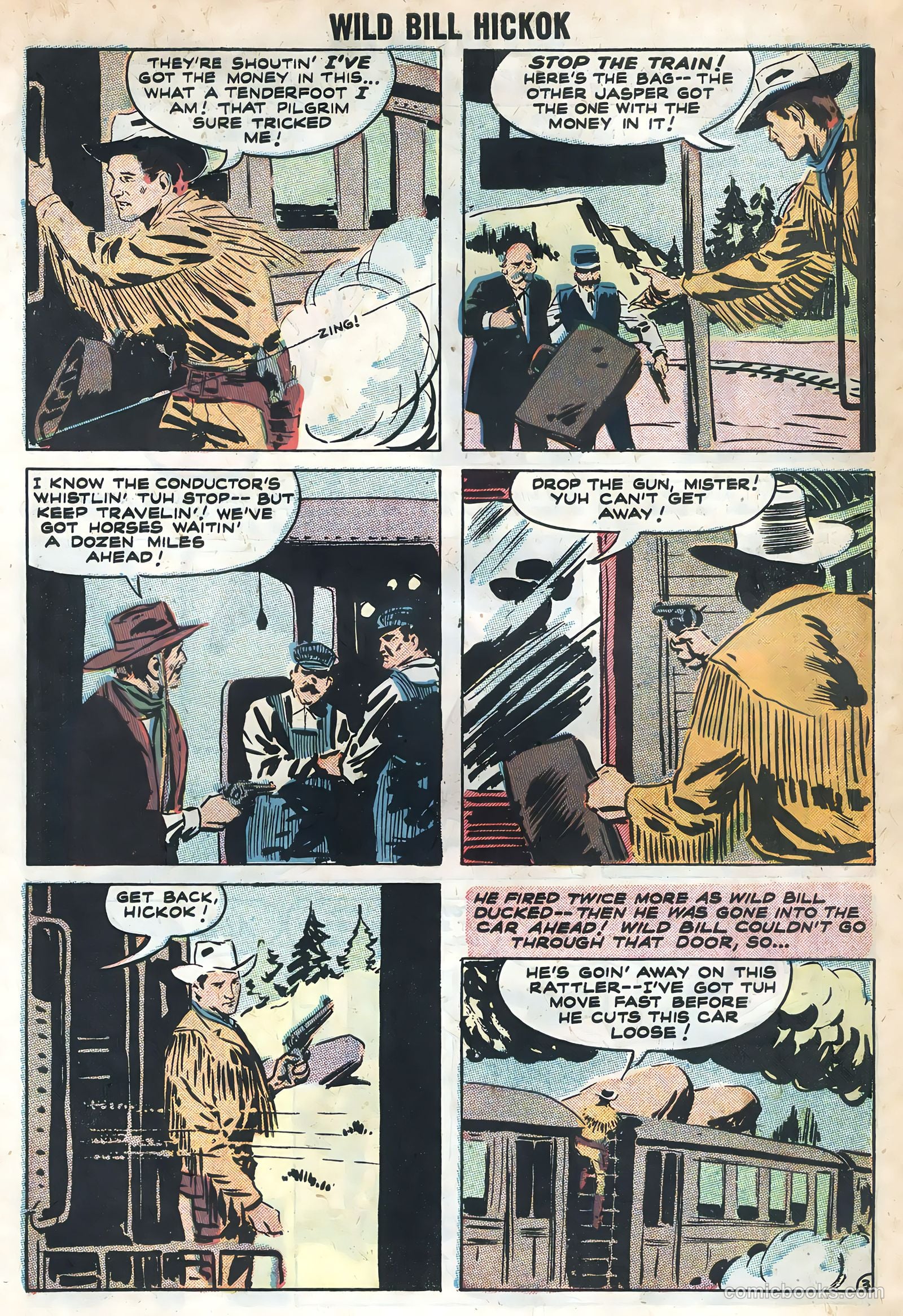 Wild Bill Hickok and Jingles #69 (1958) — page 30 of 36