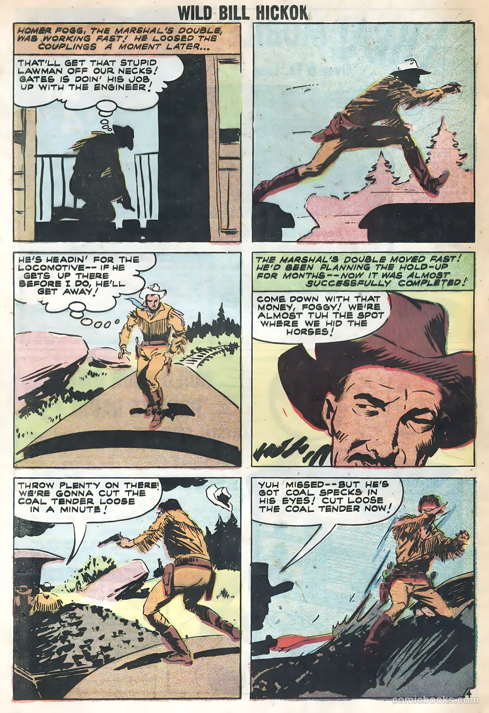 Wild Bill Hickok and Jingles #69 (1958) — page 32 of 36