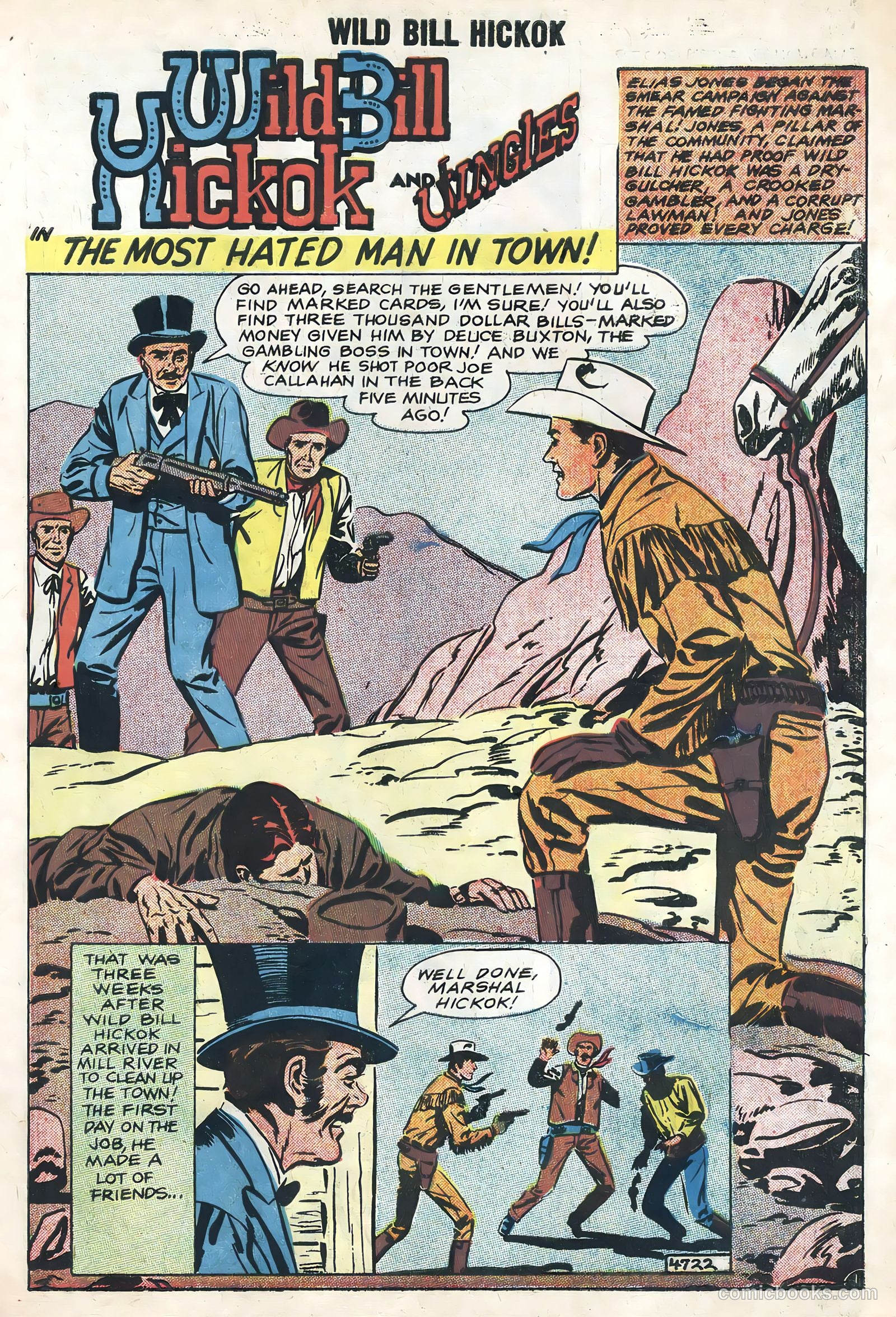 Wild Bill Hickok and Jingles #70 (1958) — page 3 of 36
