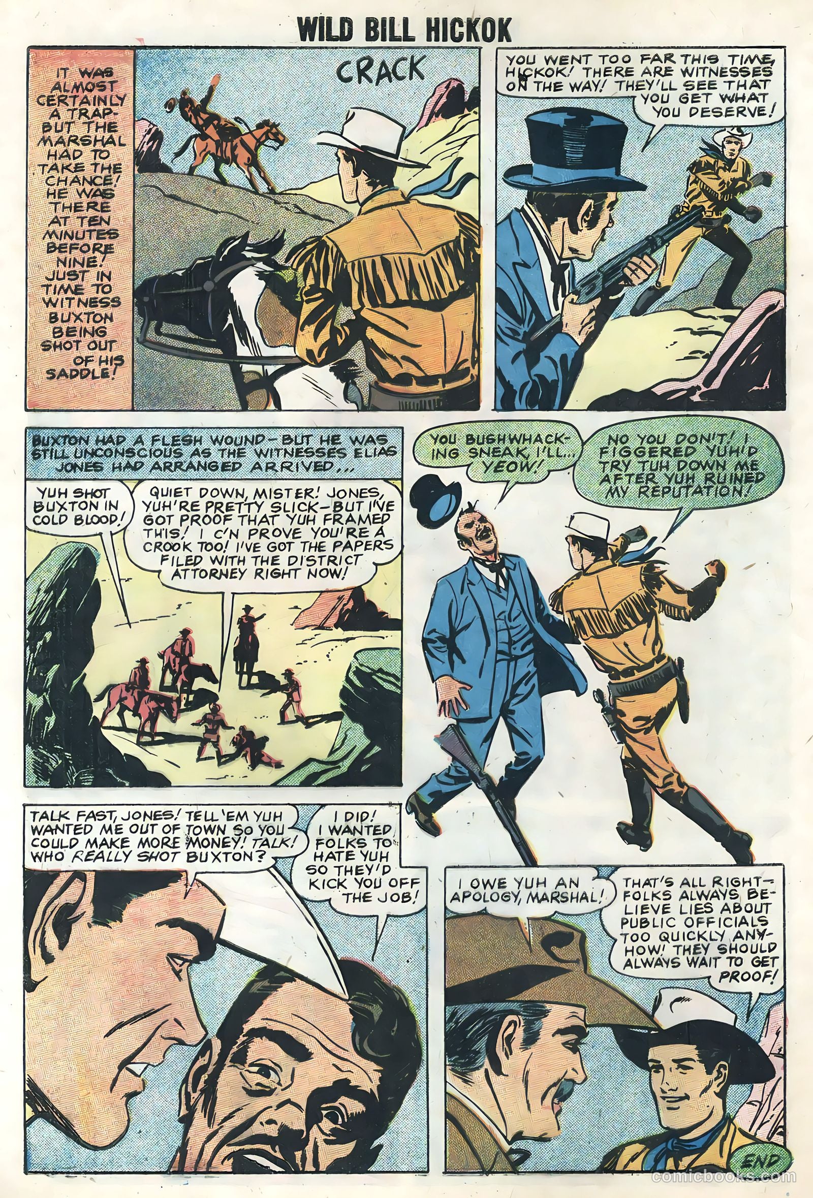 Wild Bill Hickok and Jingles #70 (1958) — page 8 of 36