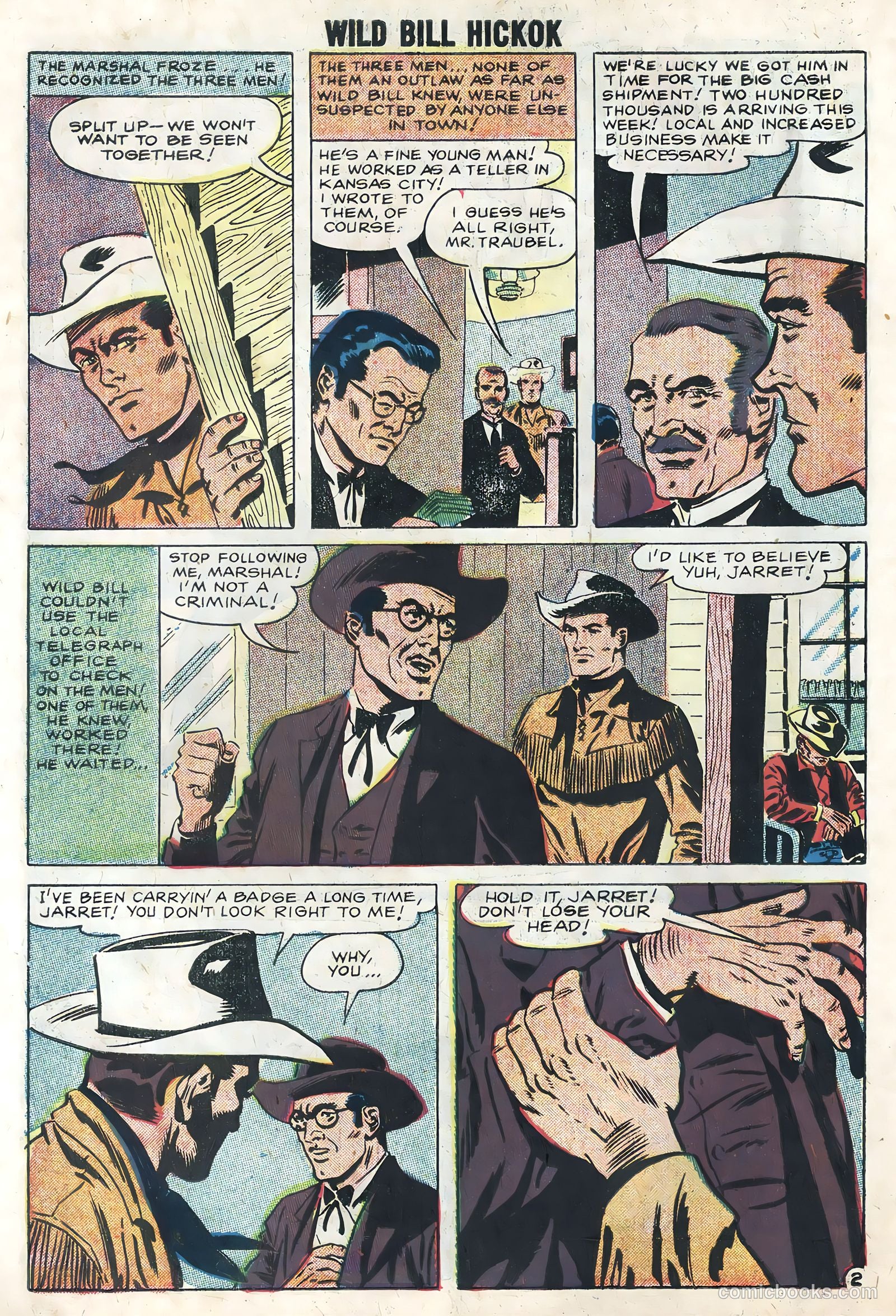 Wild Bill Hickok and Jingles #70 (1958) — page 10 of 36