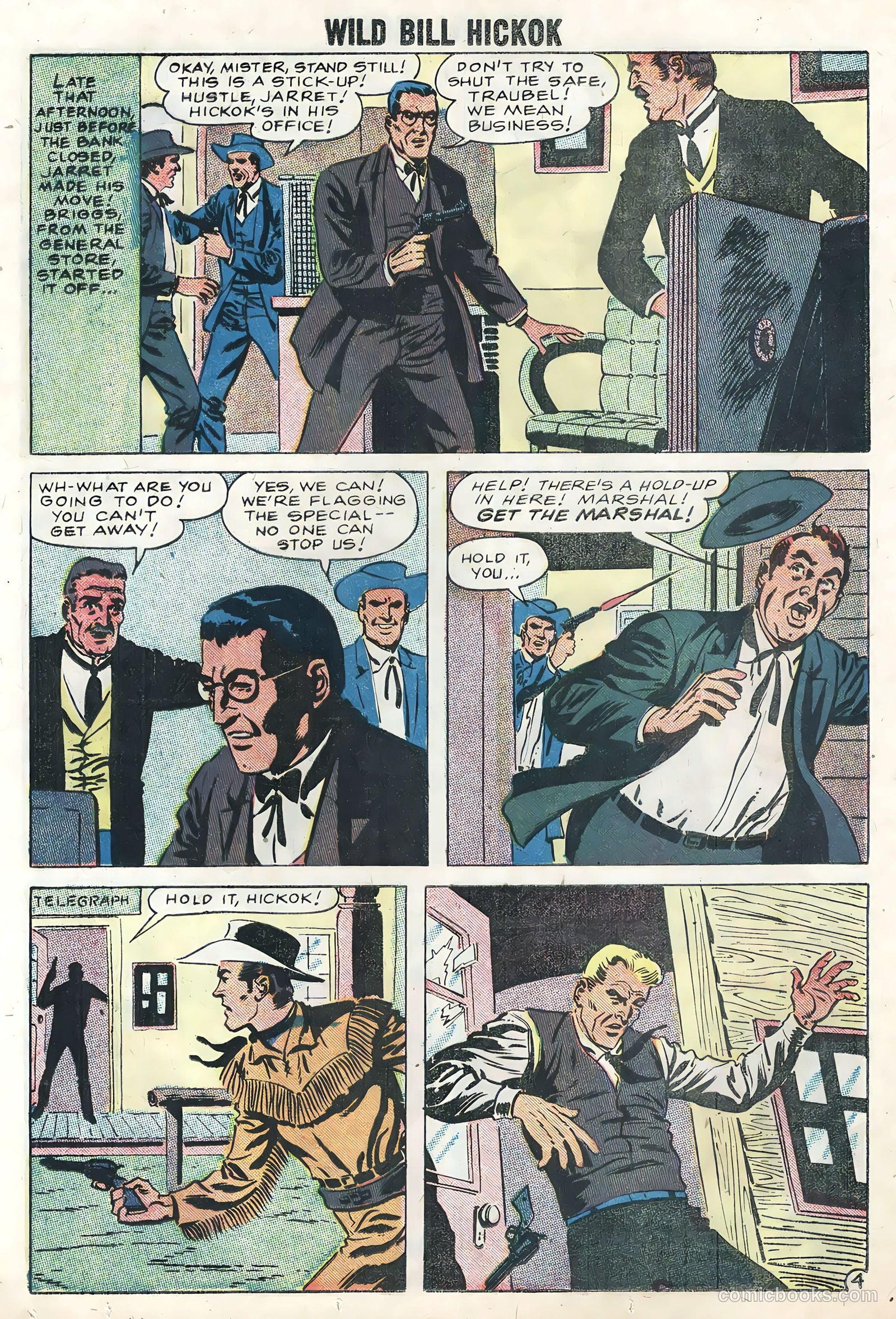 Wild Bill Hickok and Jingles #70 (1958) — page 12 of 36