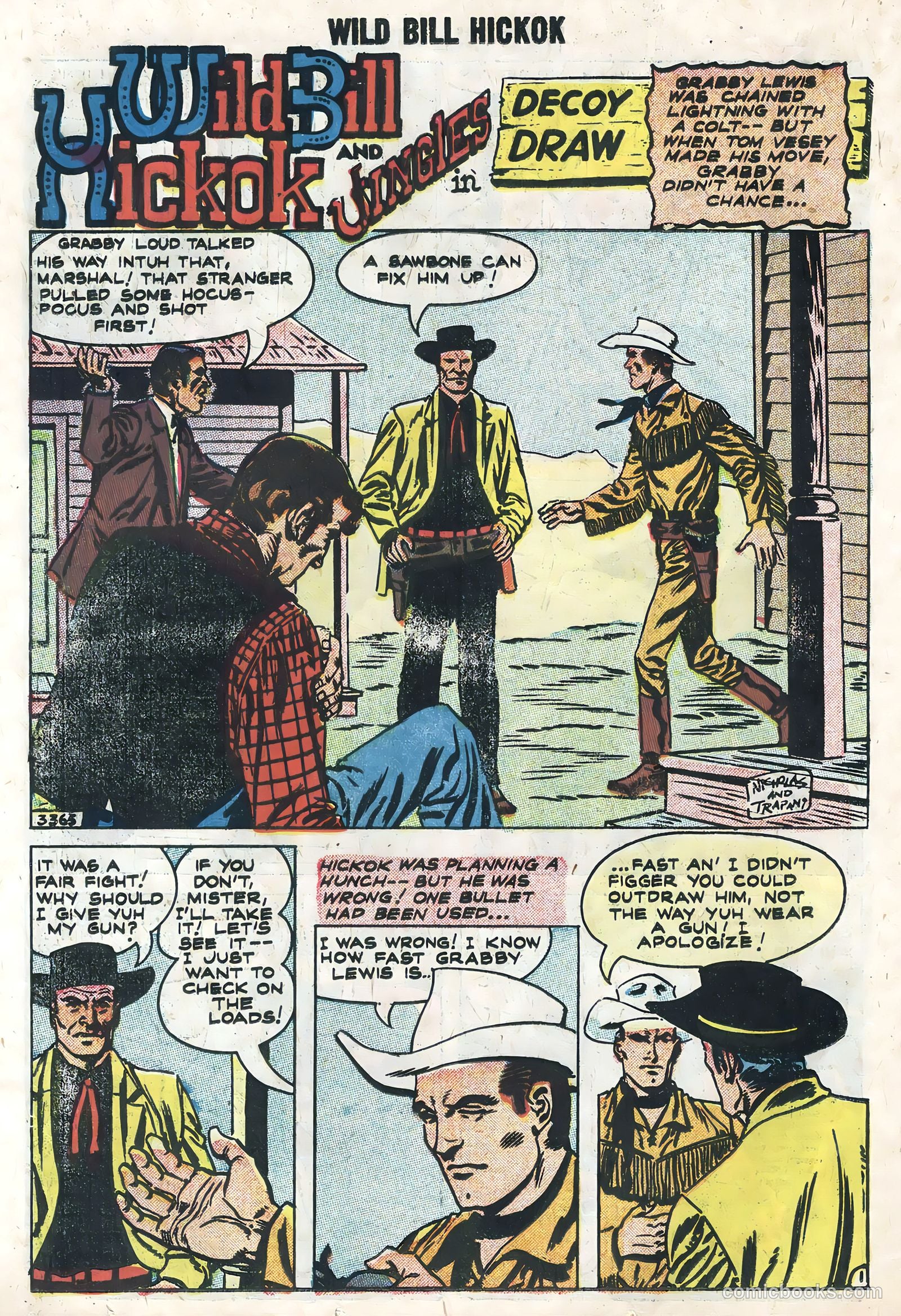 Wild Bill Hickok and Jingles #70 (1958) — page 14 of 36